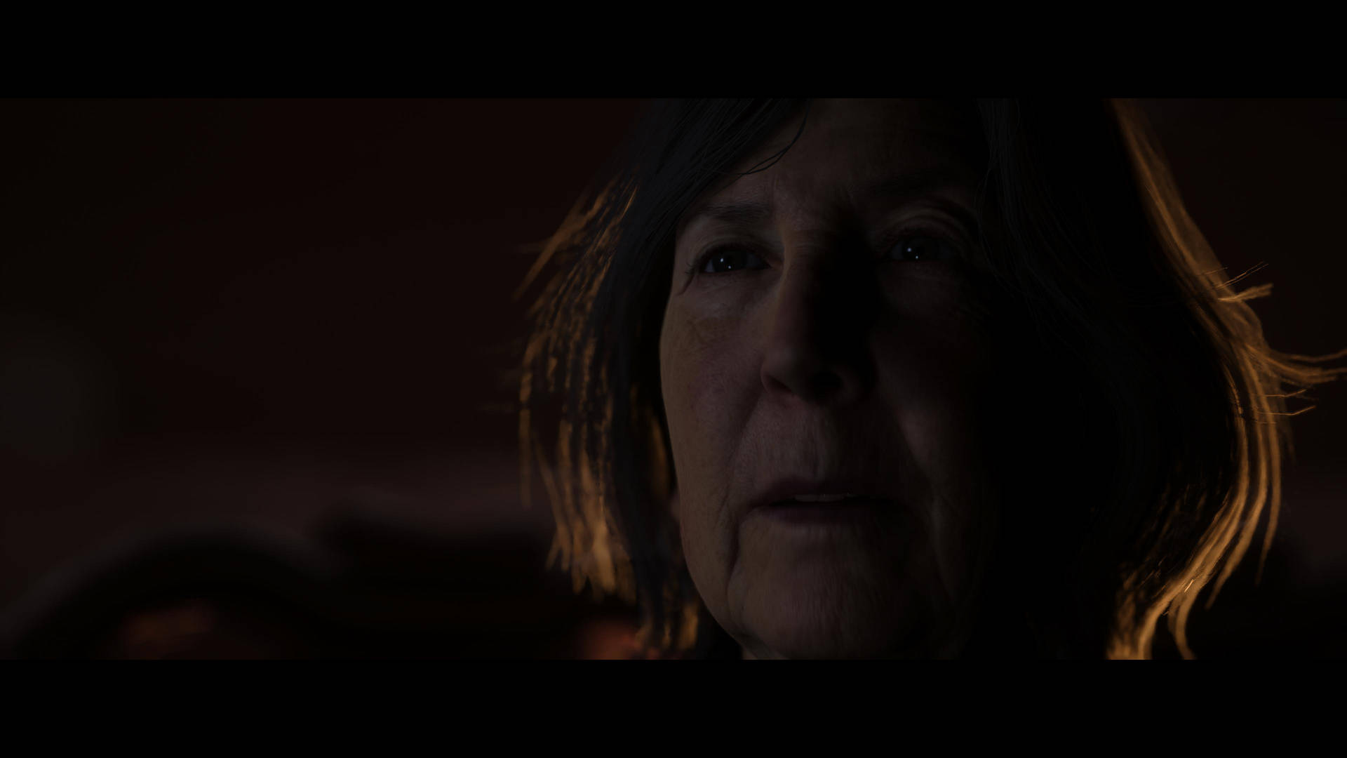 Lin Shaye In Dark Room Background