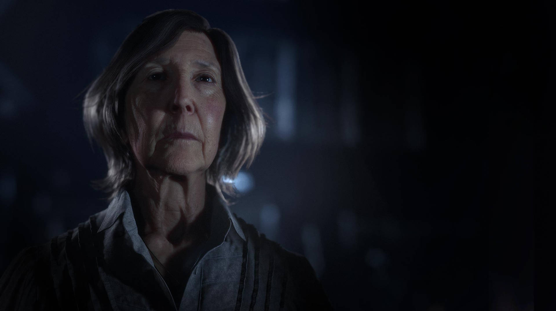 Lin Shaye In Dark Room