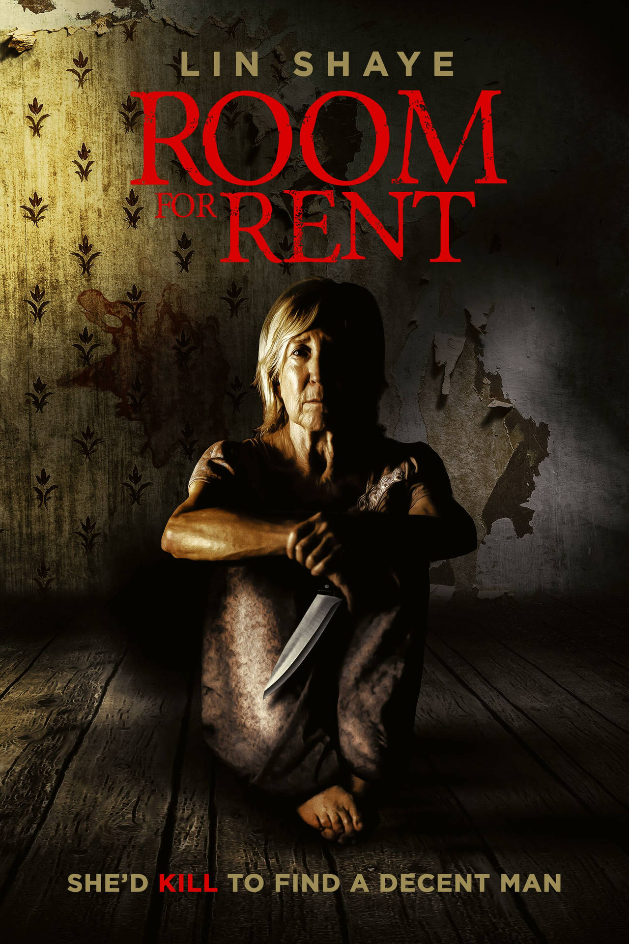 Lin Shaye Strikes A Pose On Movie Poster Background