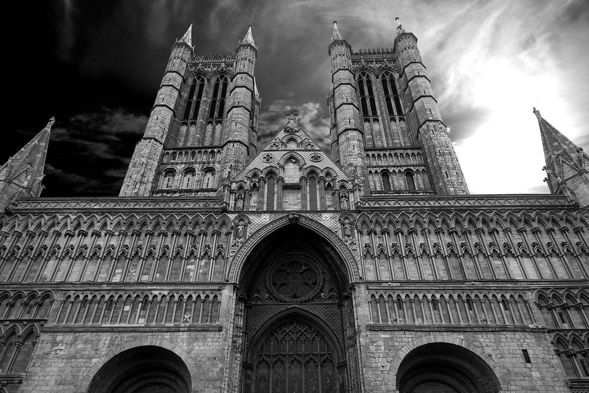 Lincoln Cathedral England Background