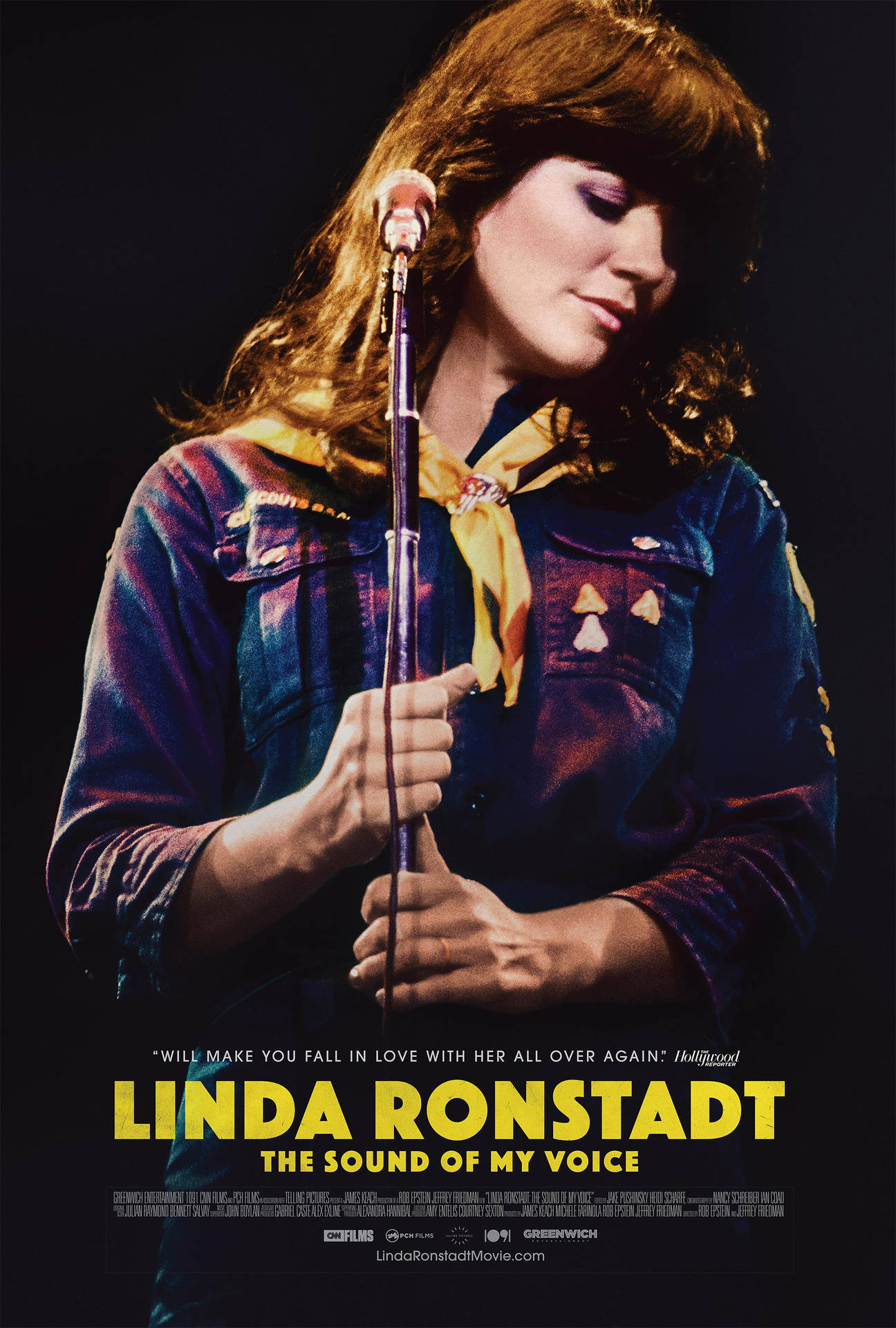 Linda Ronstadt Poster Design Background