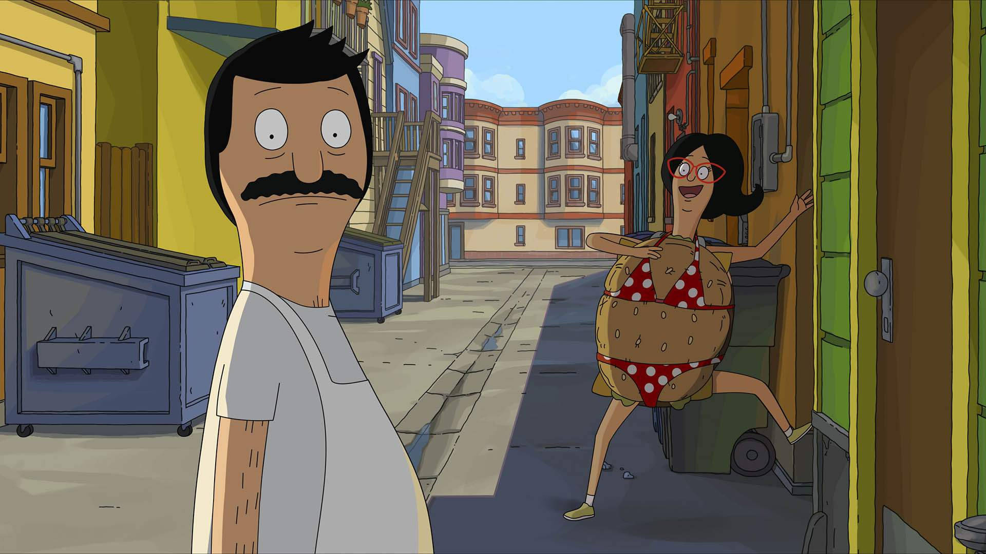 Linda's Bobs Burgers Bikini Background