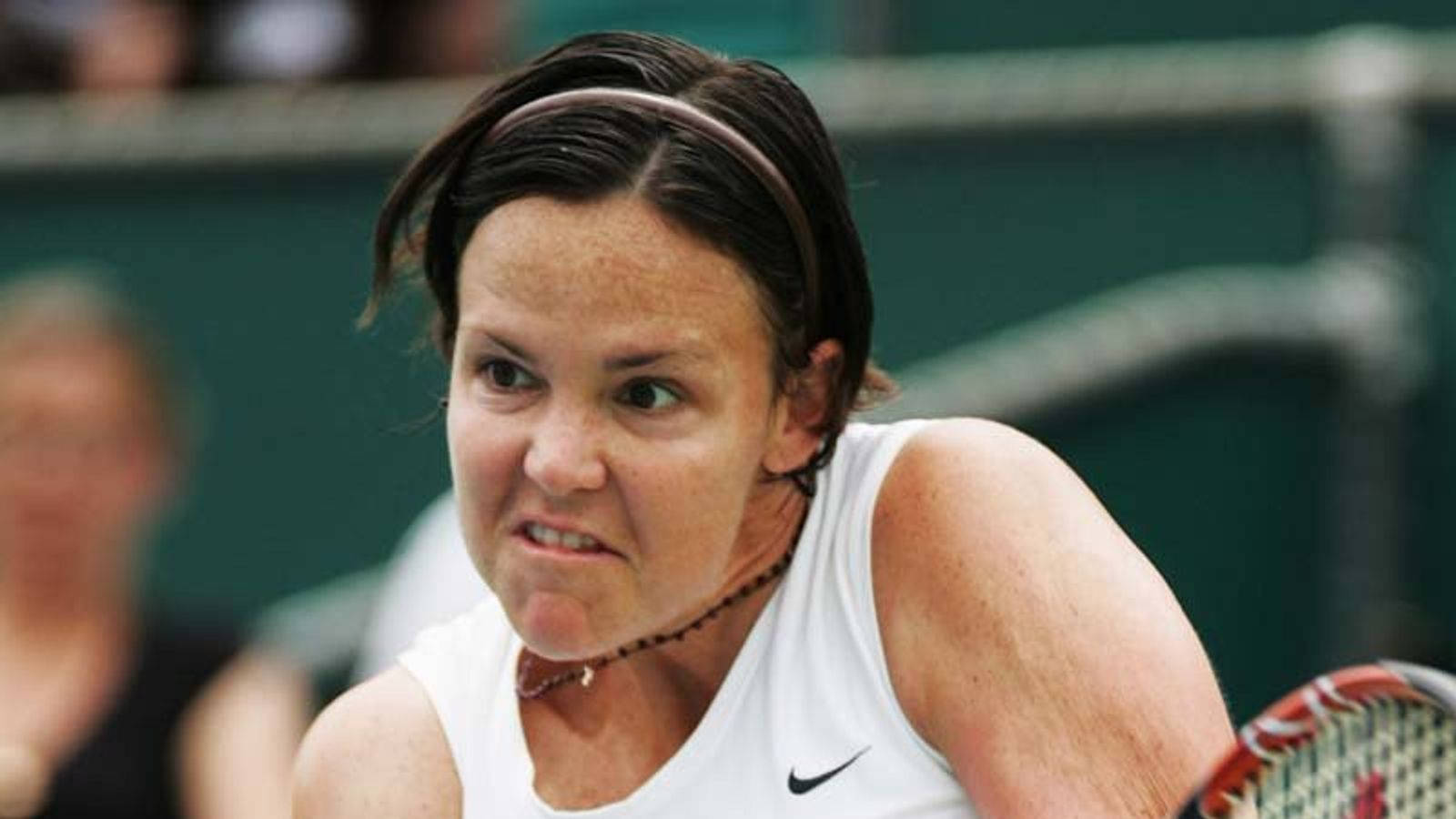 Lindsay Davenport Spontaneous Facial Expression Background