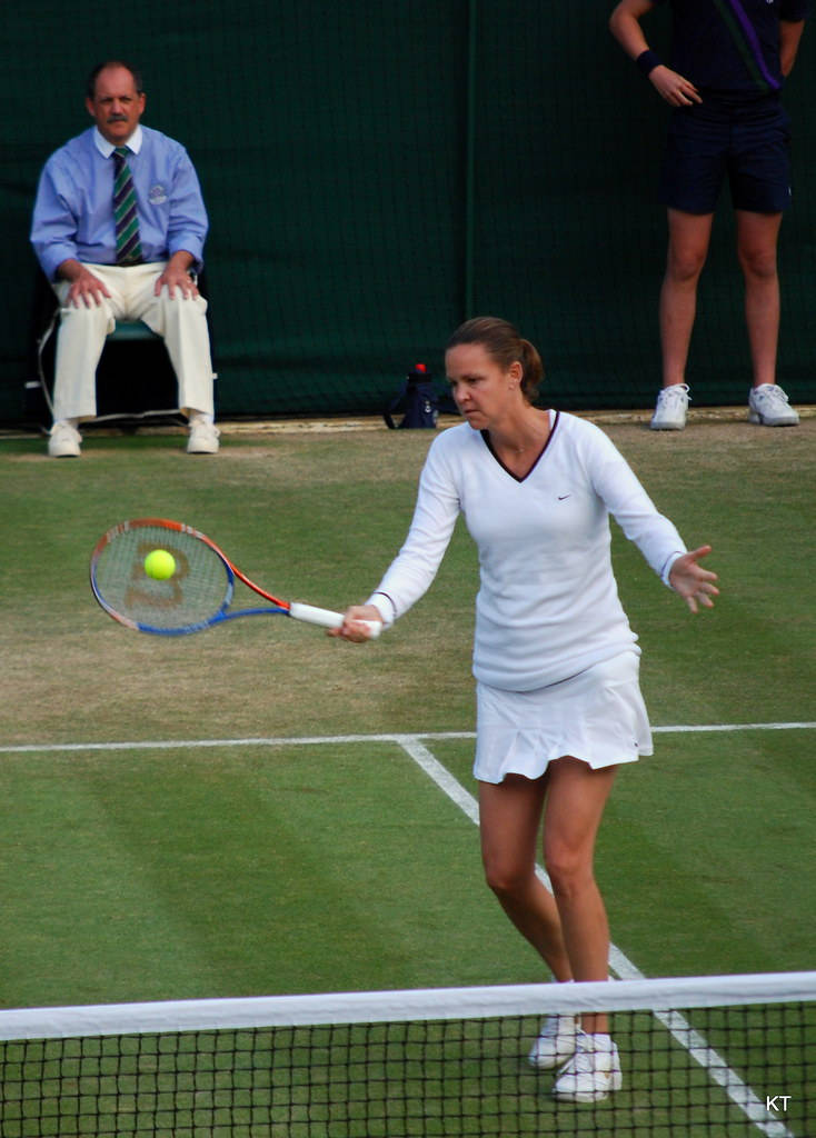 Lindsay Davenport Tennis Court Background