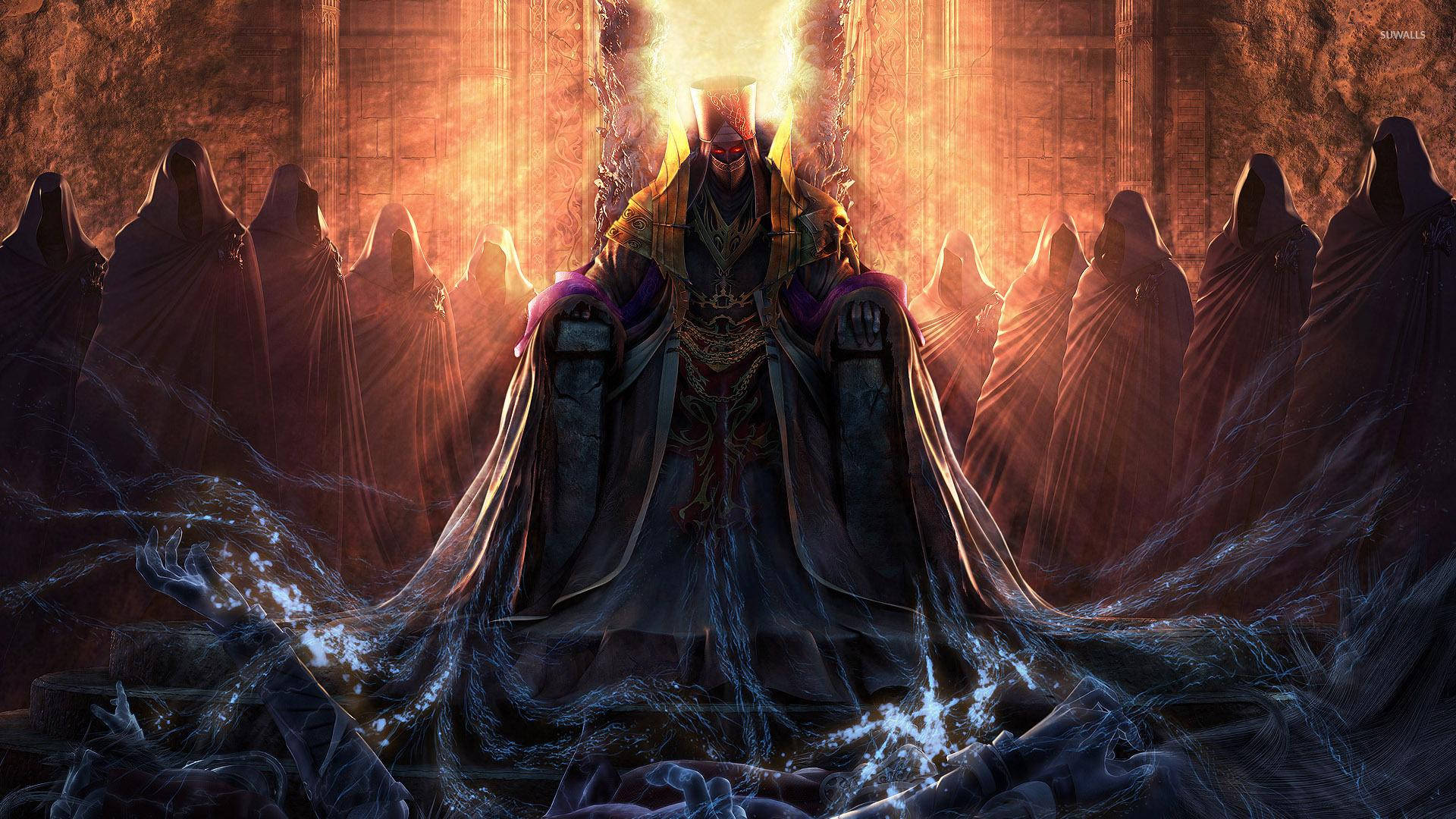 Lineage Throne Background