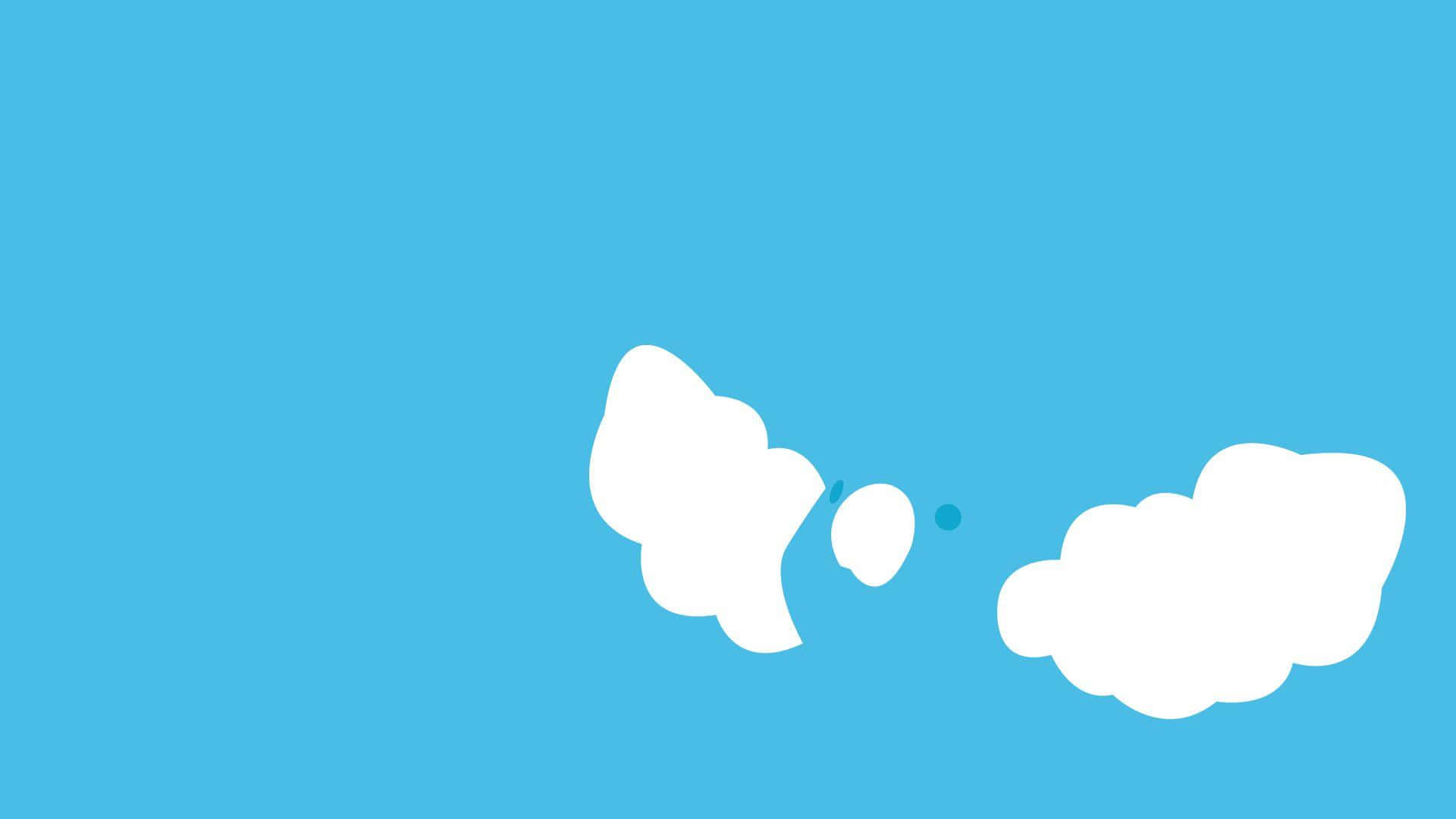Lineless Swablu Art Background
