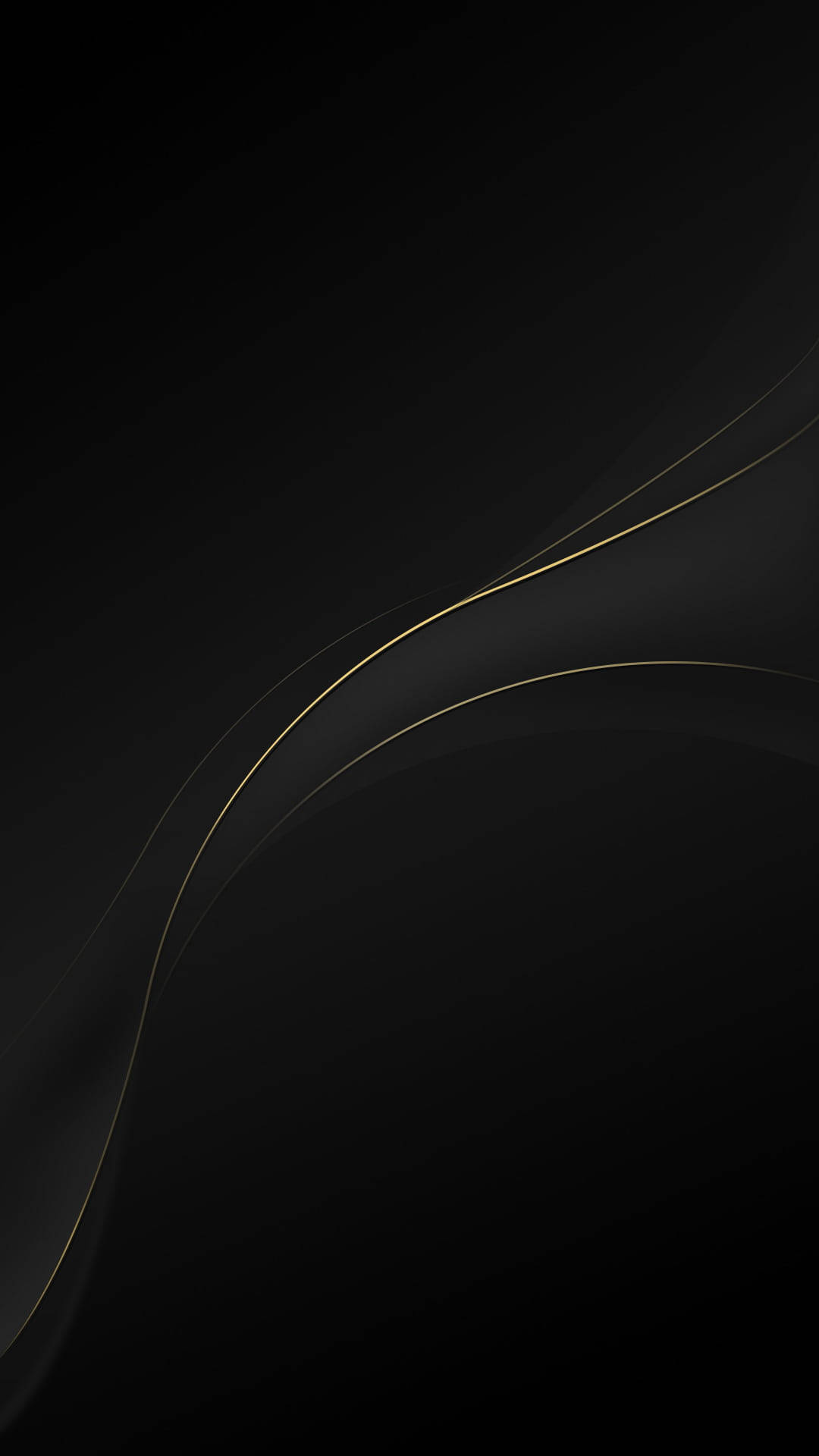 Lines Black And Gold Iphone Background