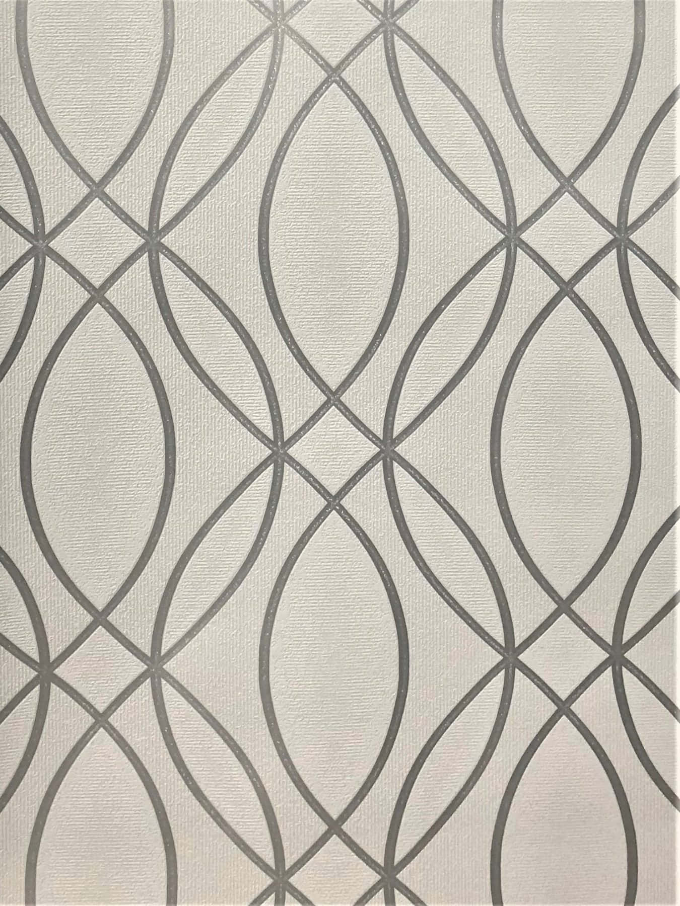 Lines Forming Oval Shapes Background