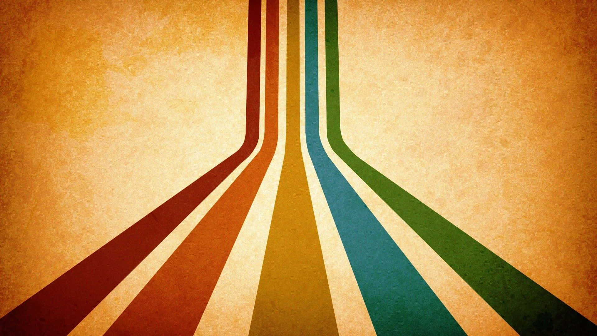 Lines In Retro Style 70s Aesthetic Desktop Background