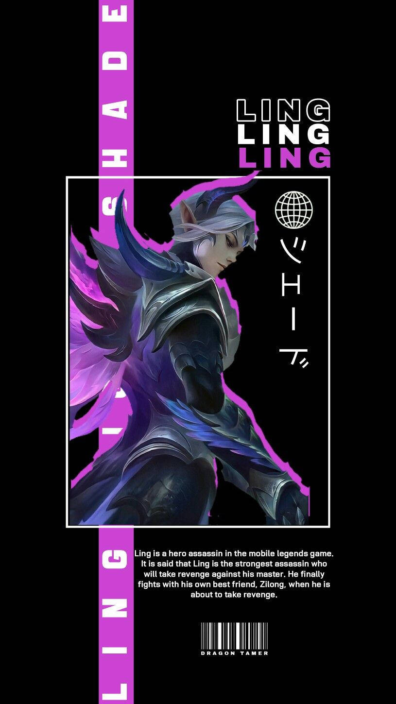 Ling Ml Night Shade Assassin In Action Background