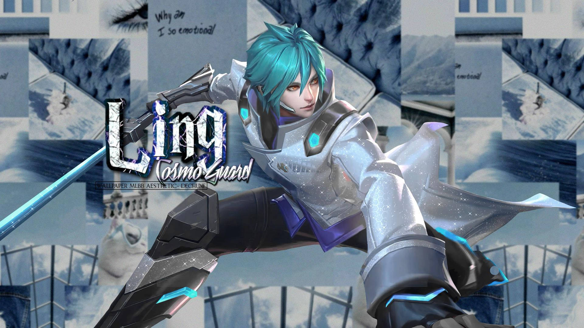 Ling Ml's Special Cosmo Guard Skin In High Resolution Background