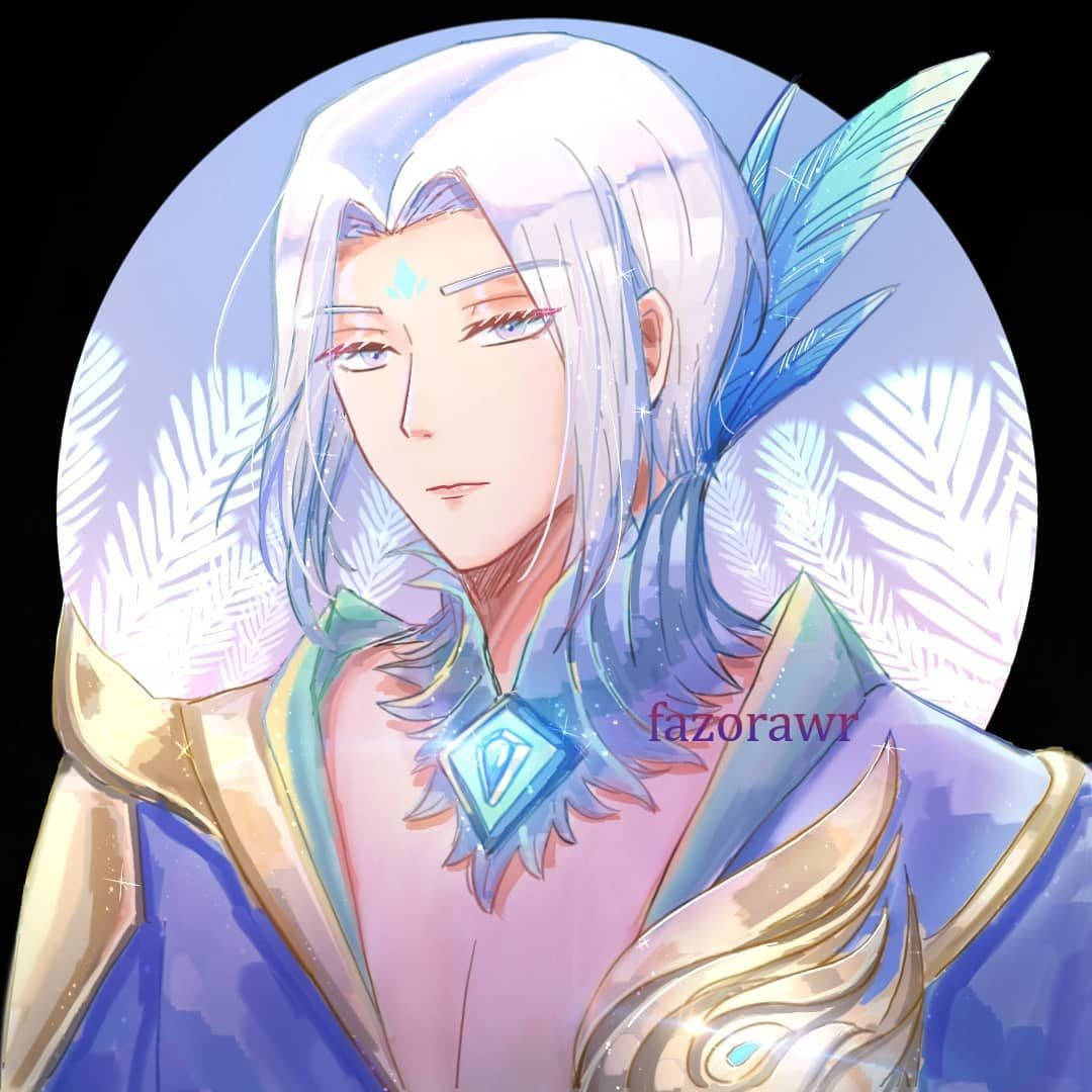 Ling Mobile Legends Fantasy Portrait Background