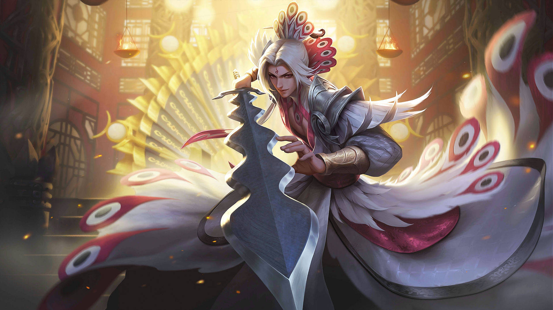 Ling Mobile Legends Lord Shen Background
