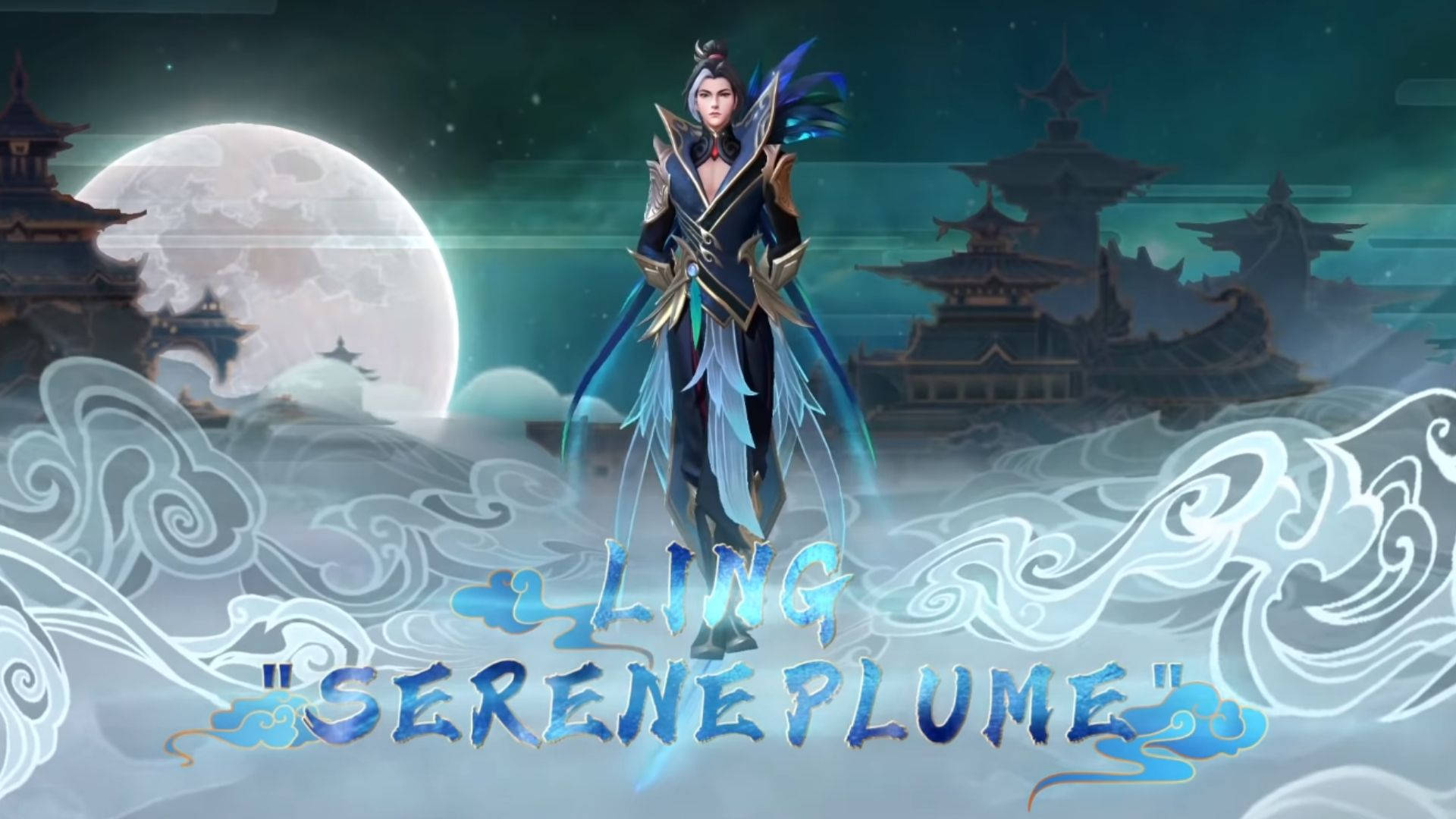 Ling Mobile Legends Serene Plume Background