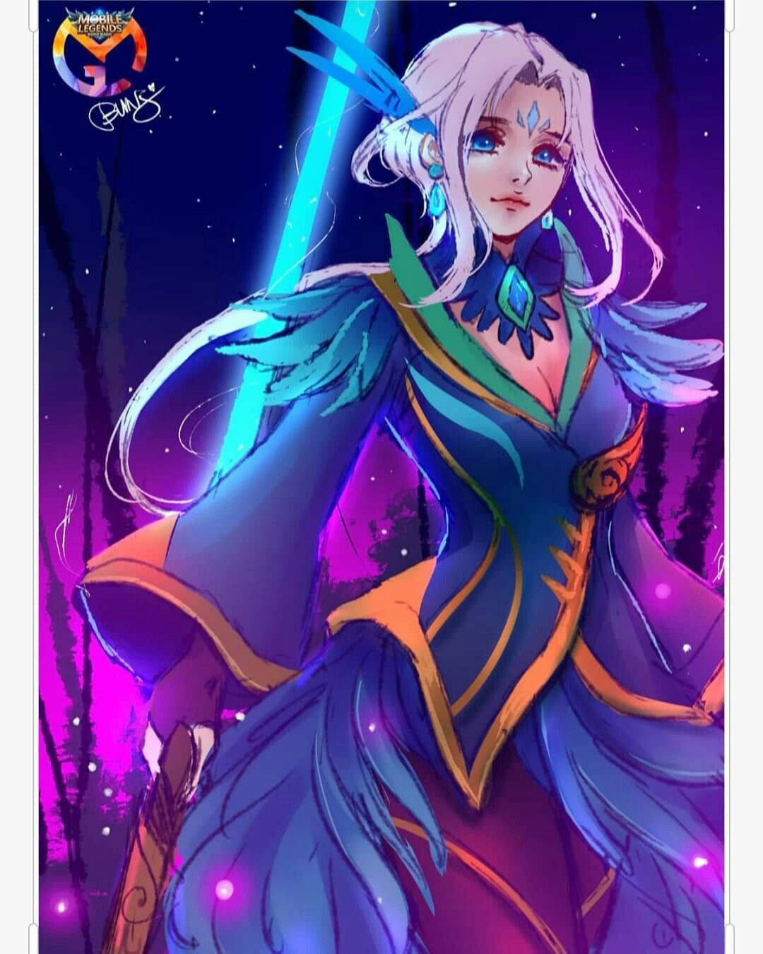 Ling Mobile Legends Woman Version Background