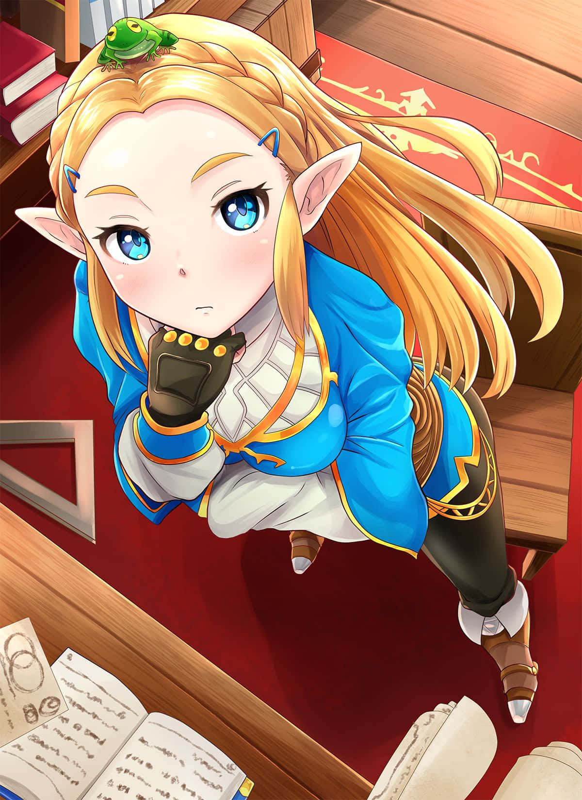 Link Praying In Majesty Background