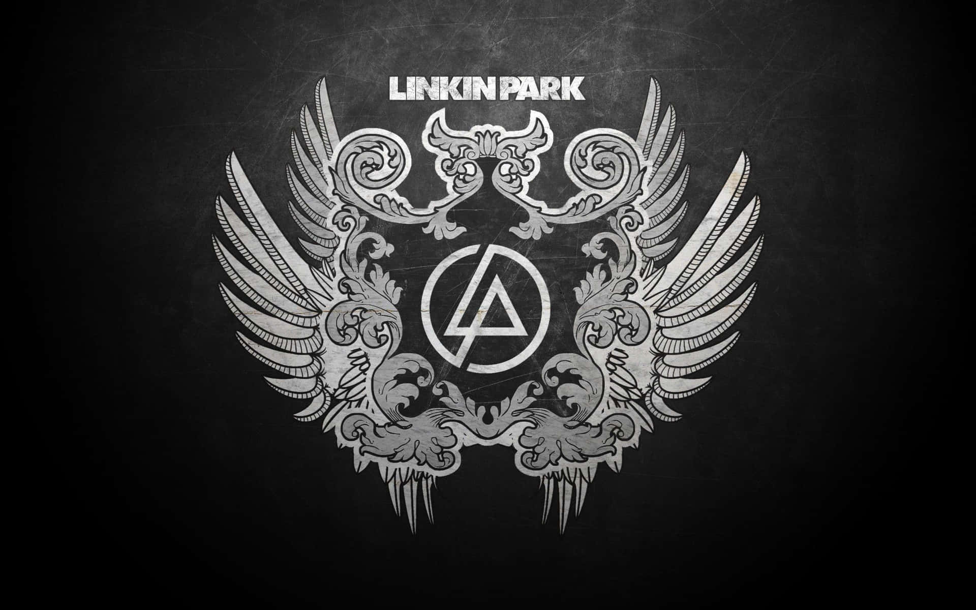 Linkin Park Logo With Wings Background