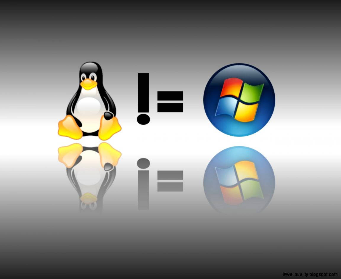 Linux Os Equals Microsoft