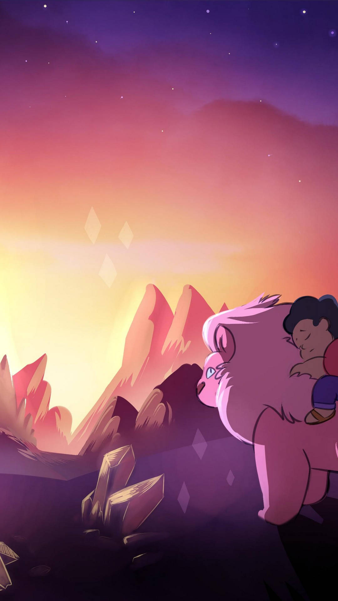 Lion And Steven Universe Ipad