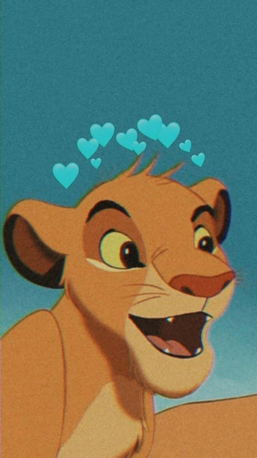 Lion Head Cute Matching Best Friend Wallpaper Idea Background