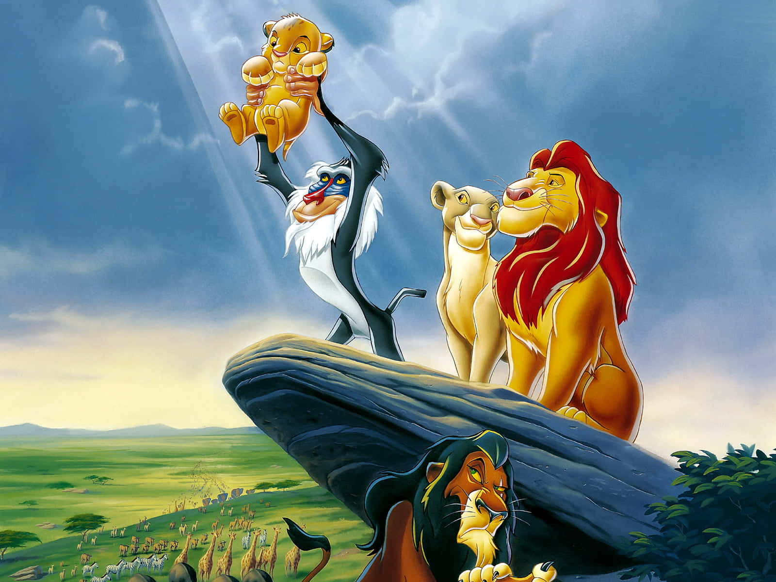 Lion King Pride Rock Presentation Background