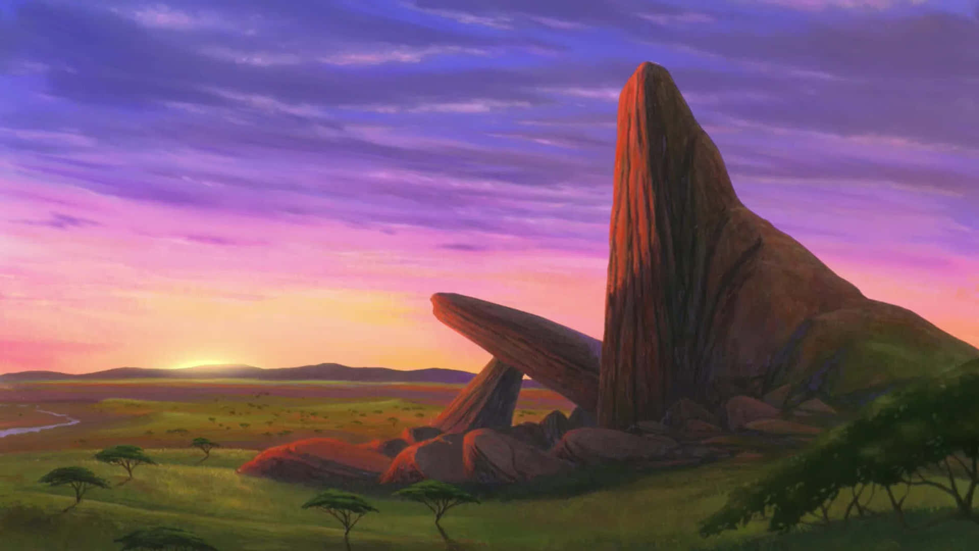 Lion King Pride Rock Teams Background Background