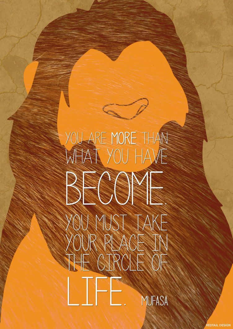 Lion King Quote Poster - Lion King Quote Poster Background