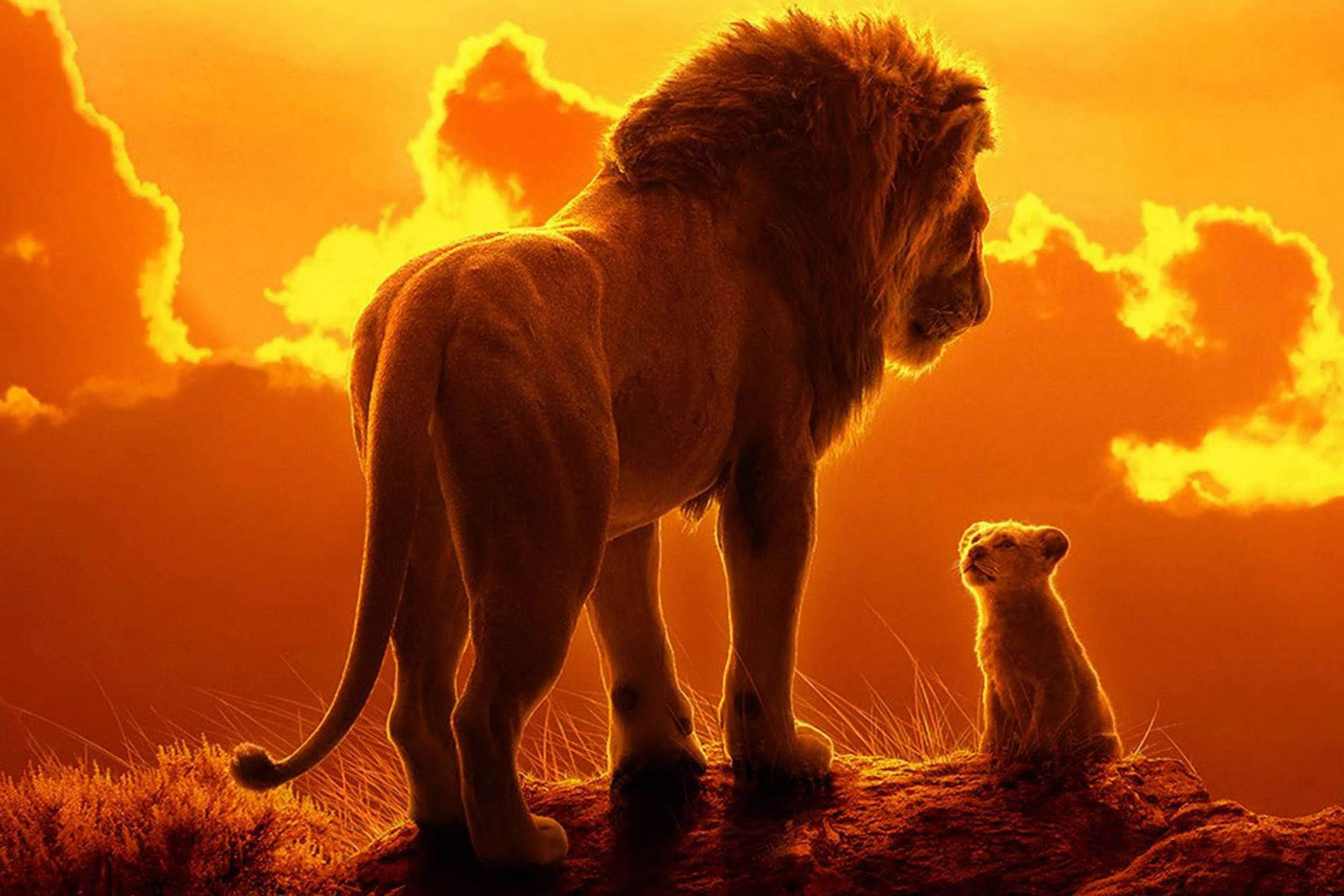Lion King Scene Background