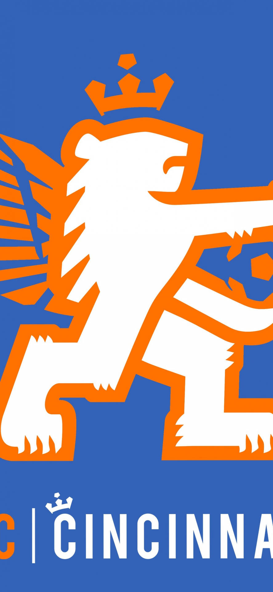 Lion Of Fc Cincinnati Logo Background