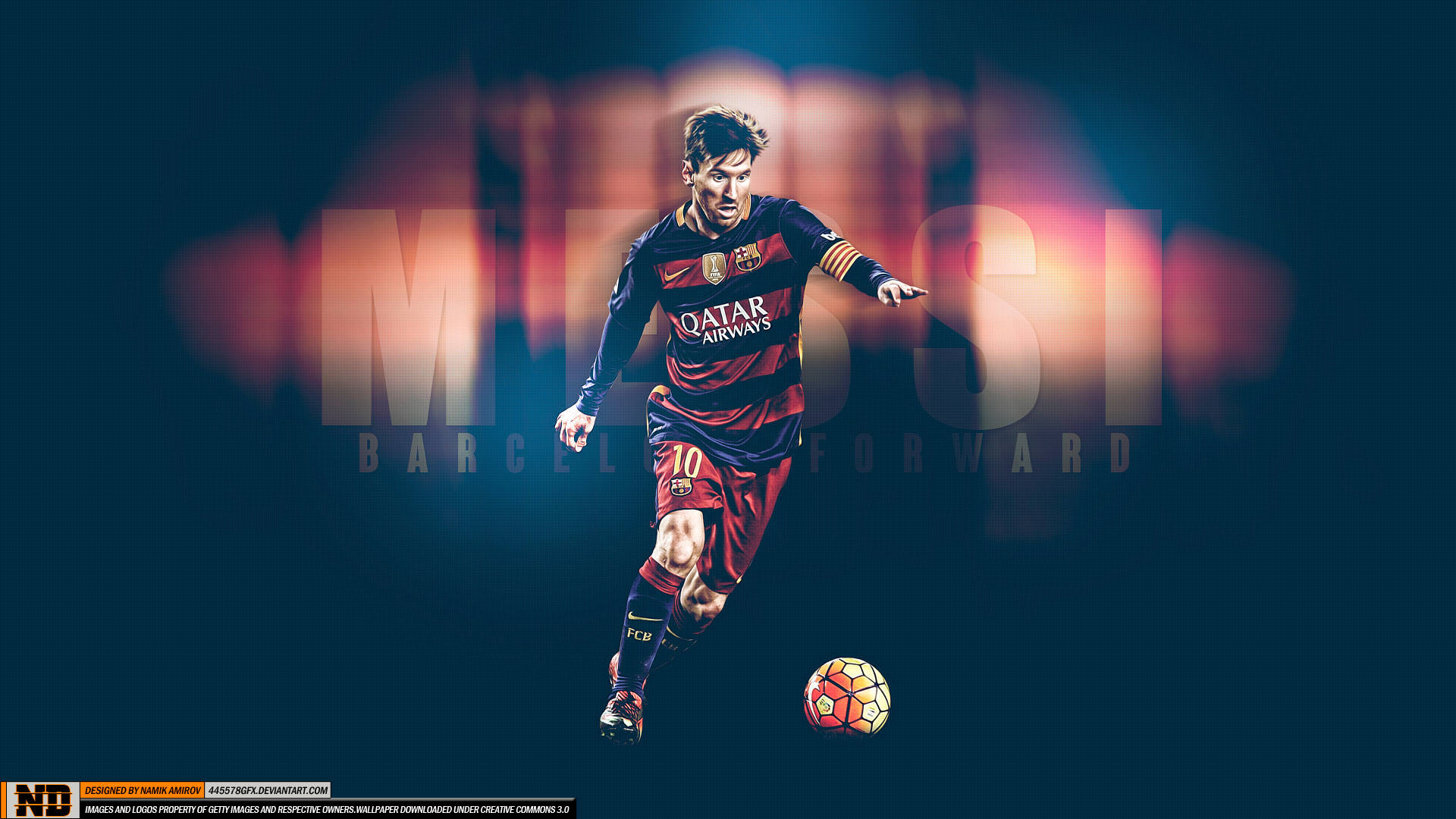 Lionel Messi 2020 Dribbling Background