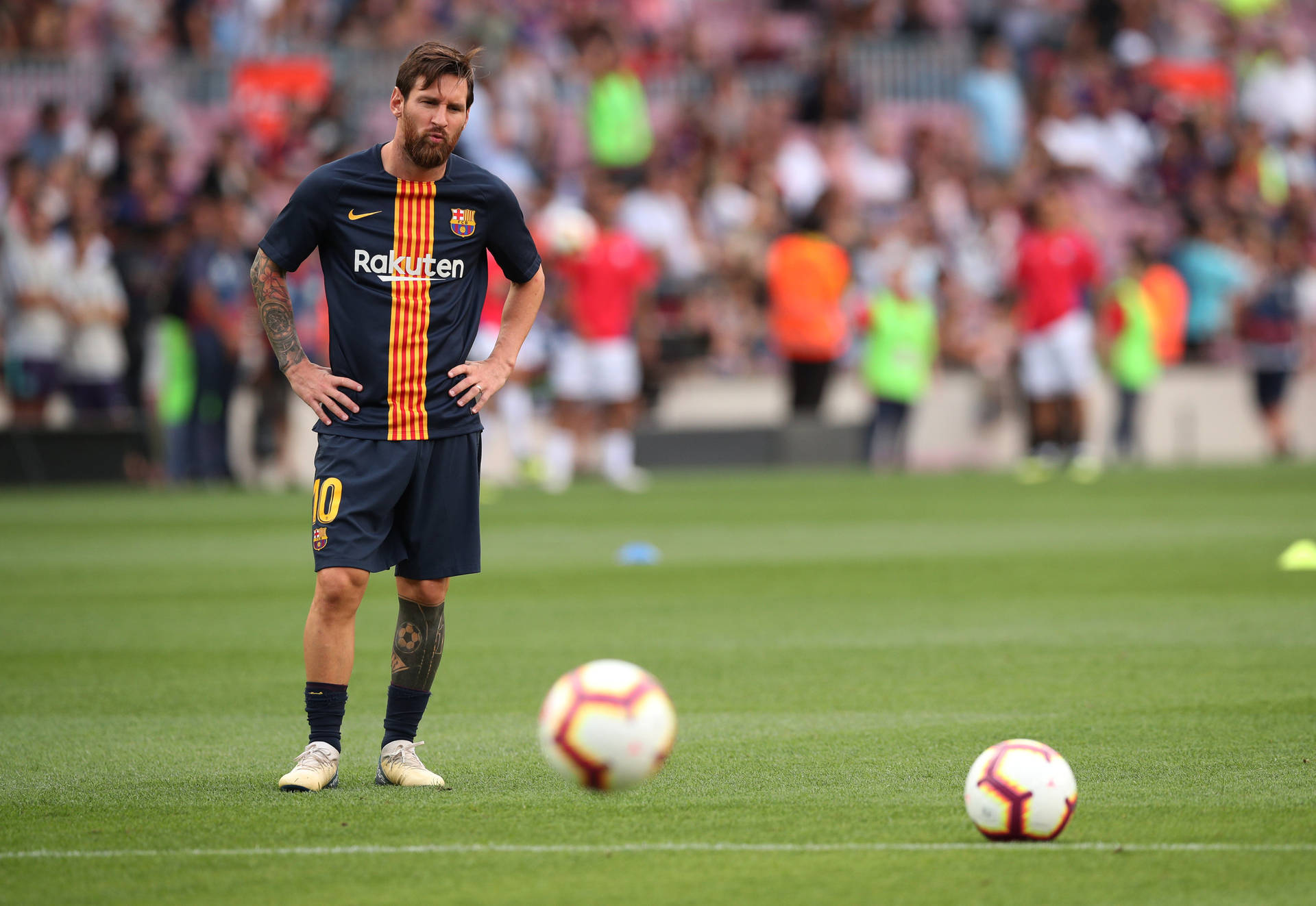 Lionel Messi 2020 Shooting Practice Background