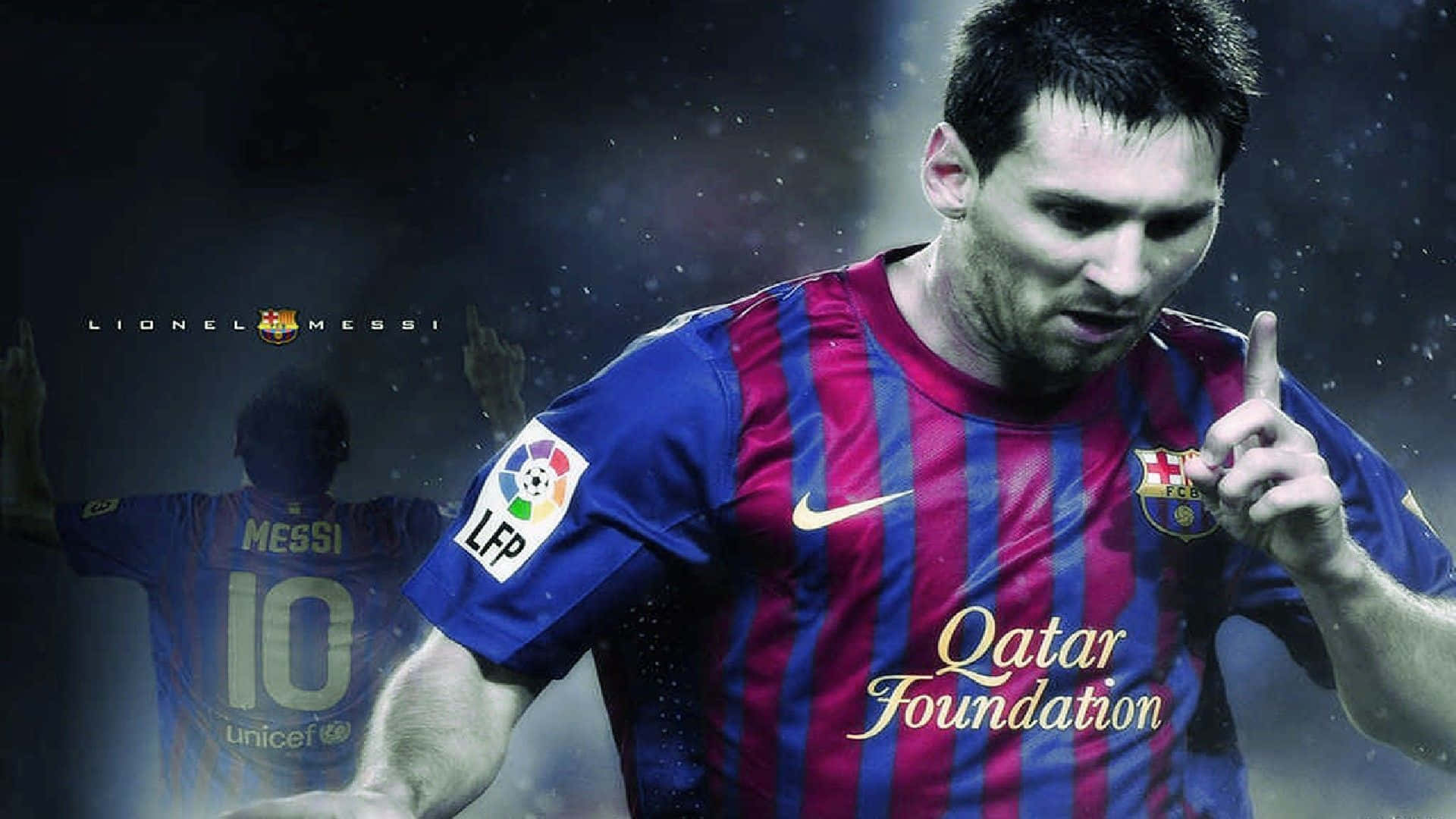 Lionel Messi – Cool, Confident And Unstoppable Background
