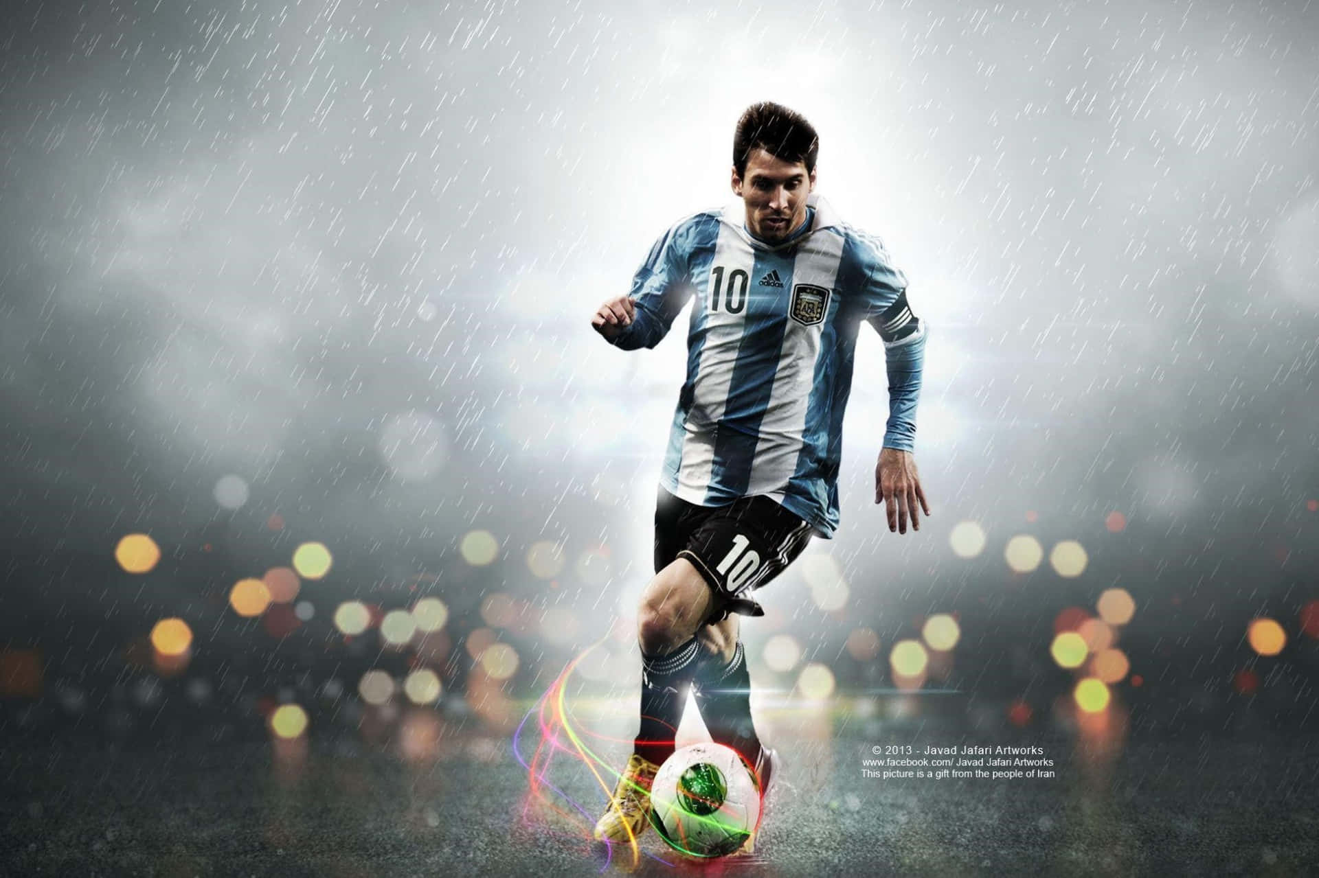 Lionel Messi Exudes Cool Background