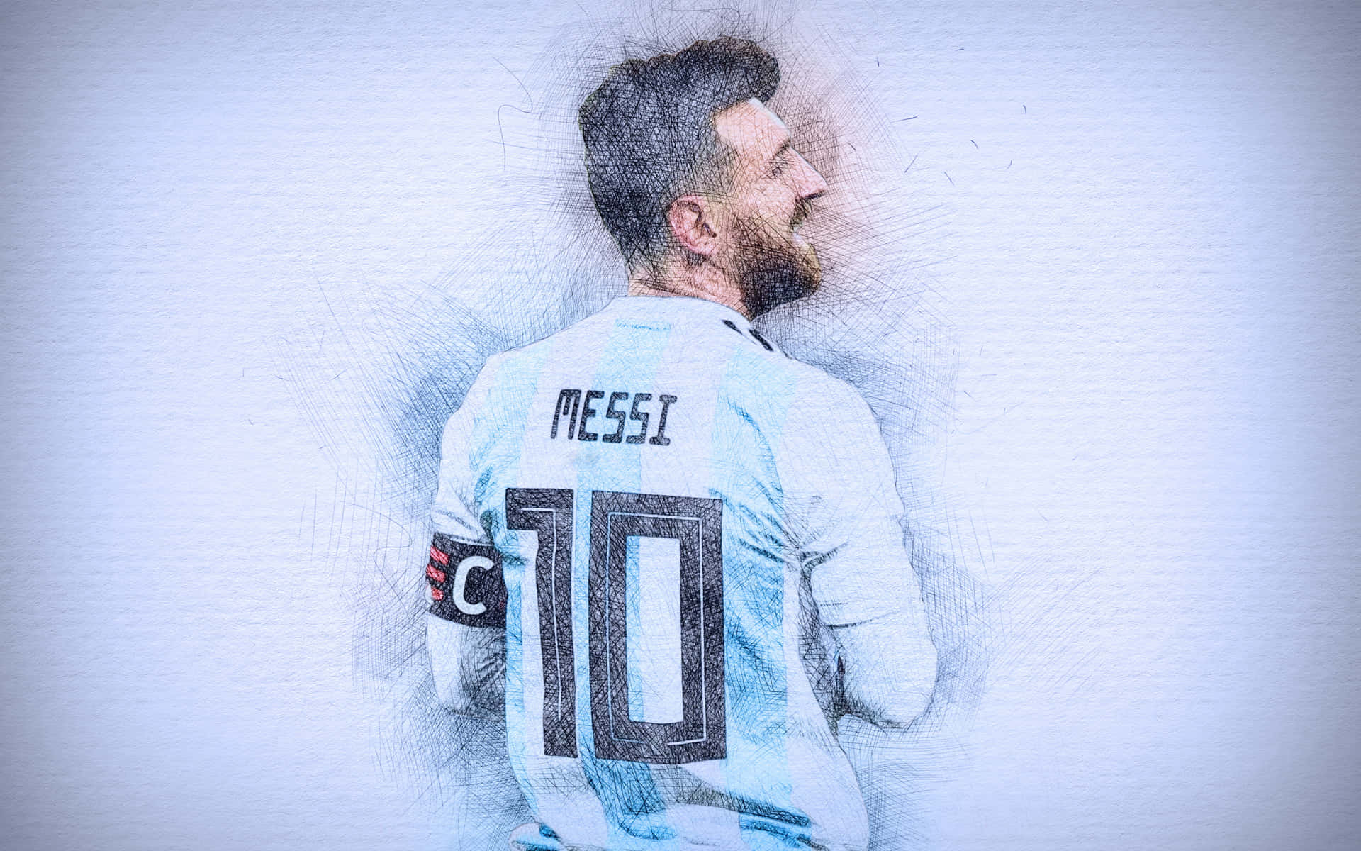 Lionel Messi Looking Cool Background