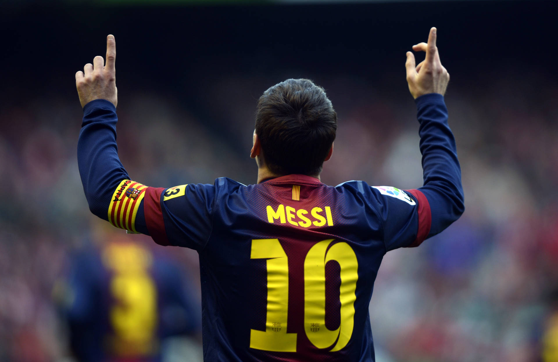 Lionel Messi Number 10 Background