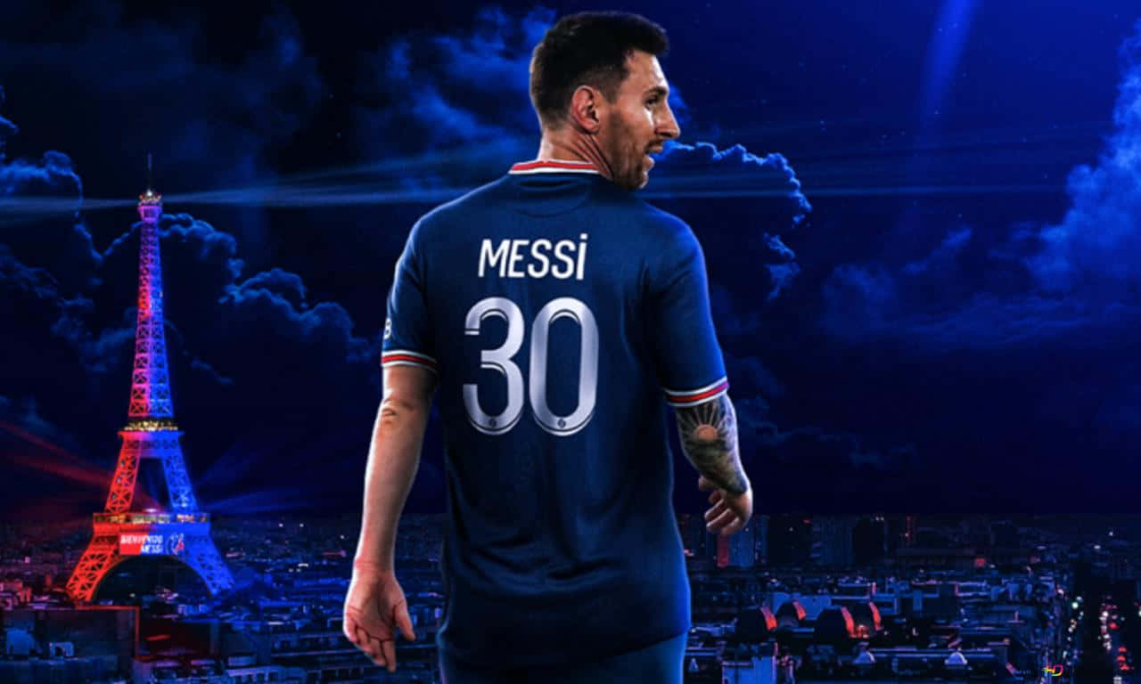 Lionel Messi Serving Up Some Cool Background
