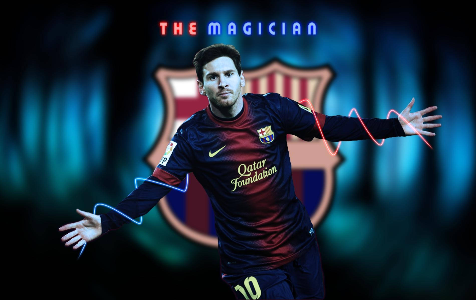 Lionel Messi The Magician Background