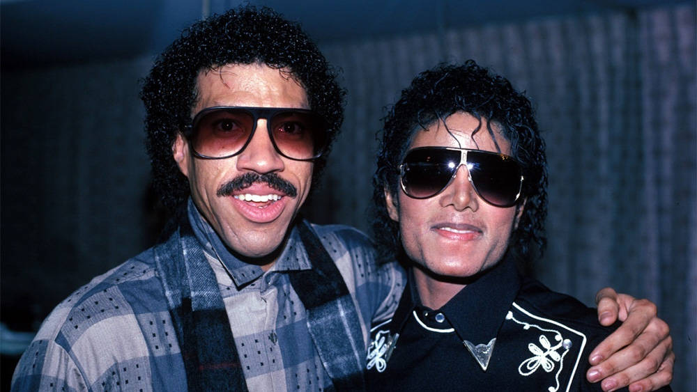 Lionel Richie And Michael Jackson Background