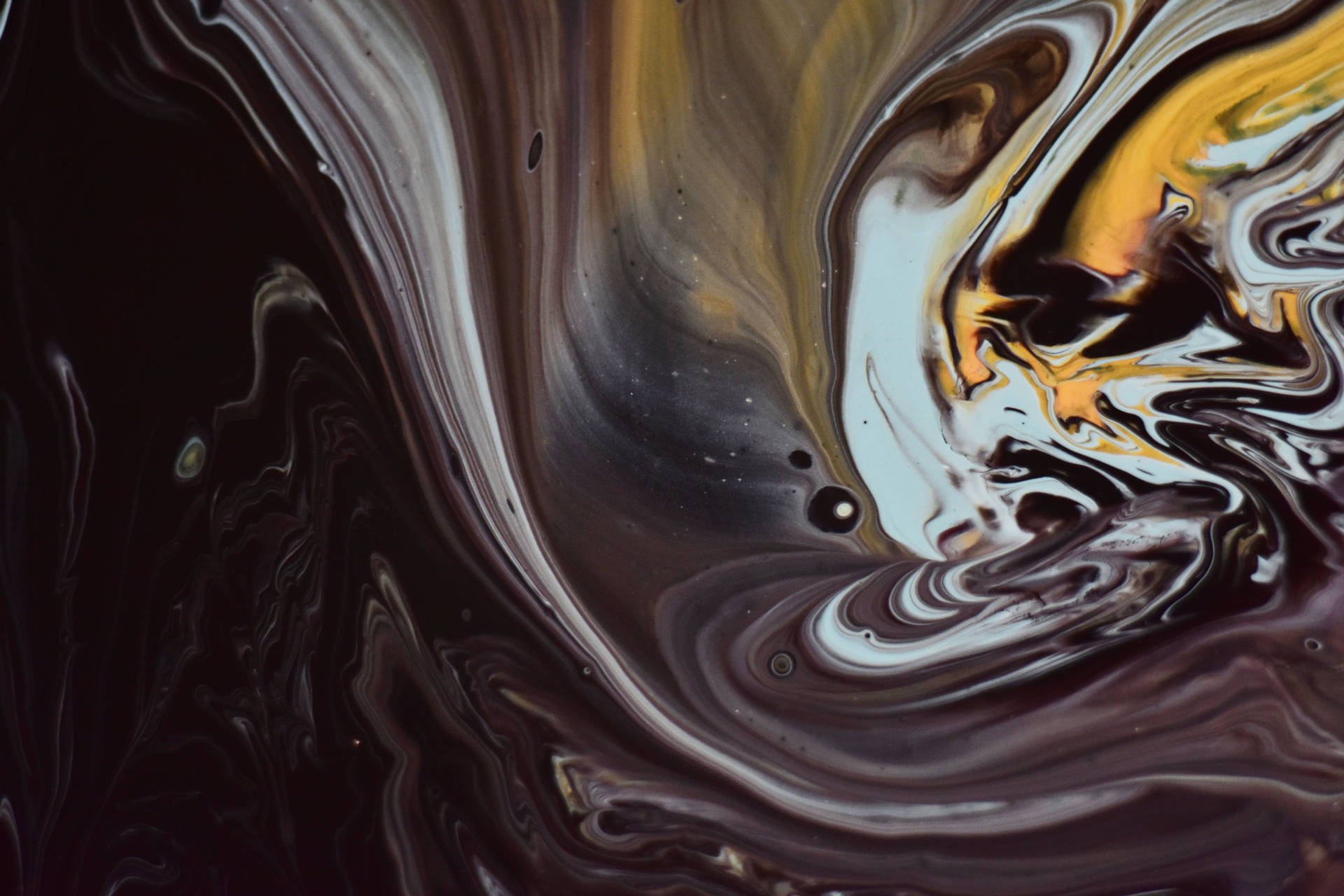 Liquid Paint Swirl