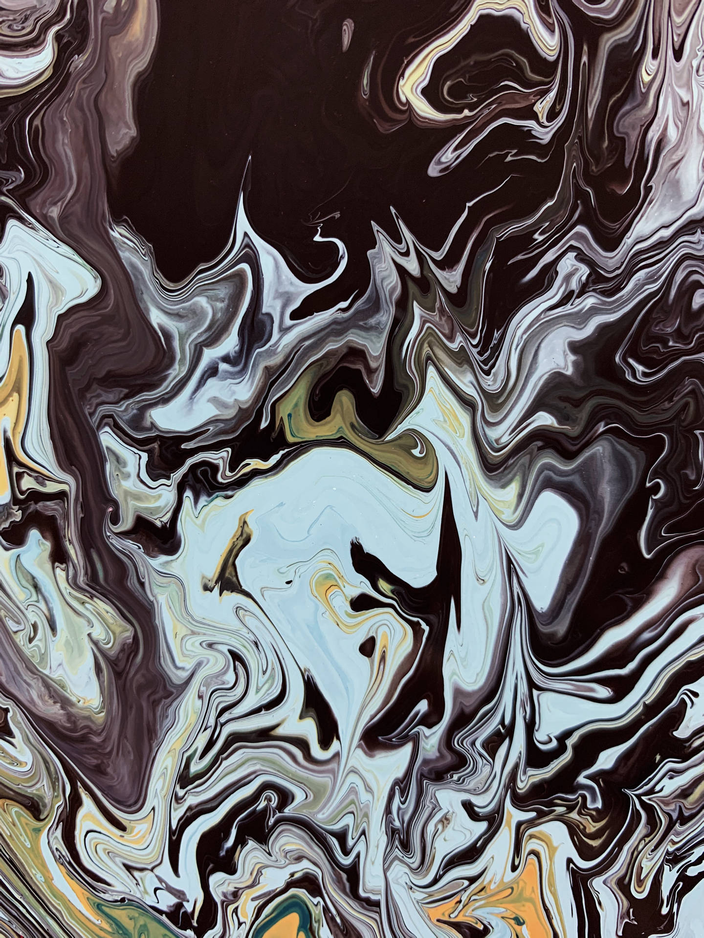 Liquid Paints Mixing Background