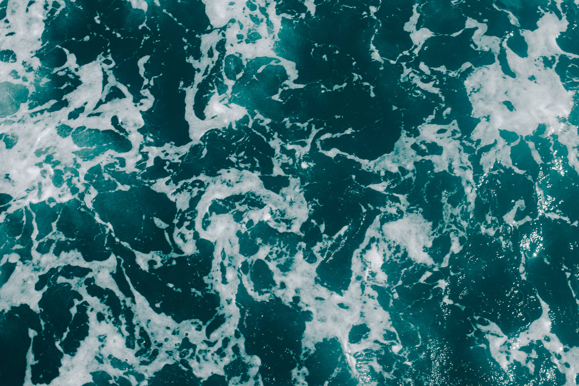 Liquid Sea Froth Background