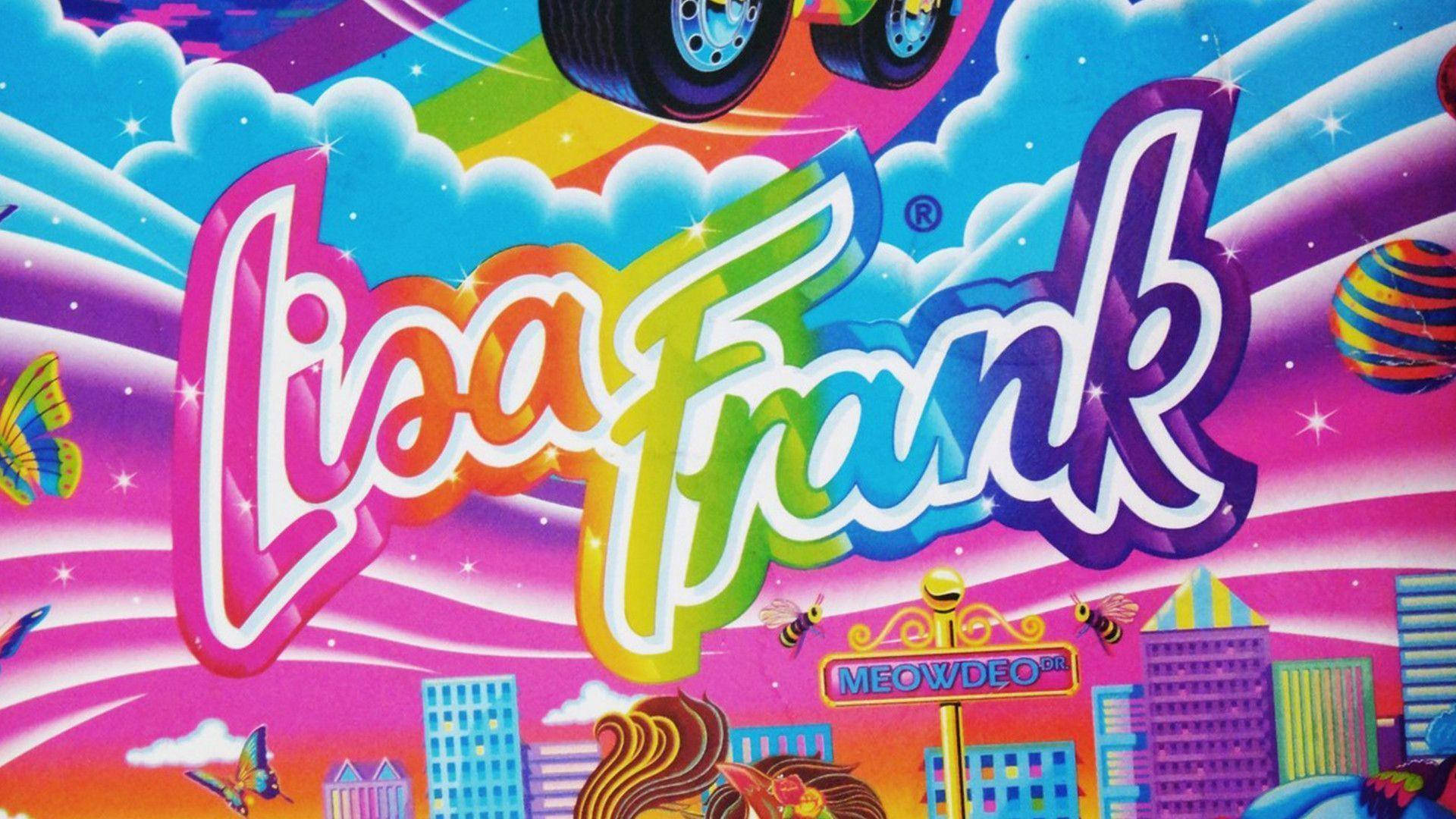 Lisa Frank Logo Background