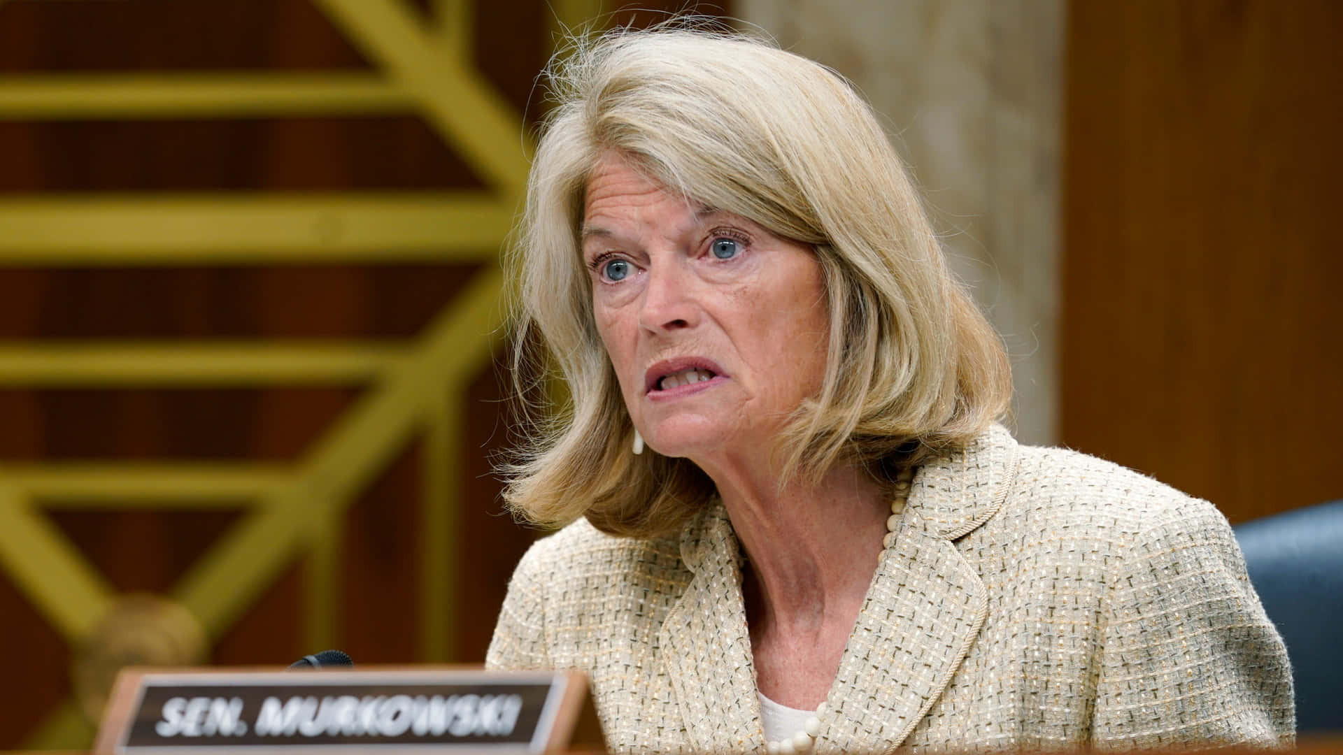 Lisa Murkowski Angry Face