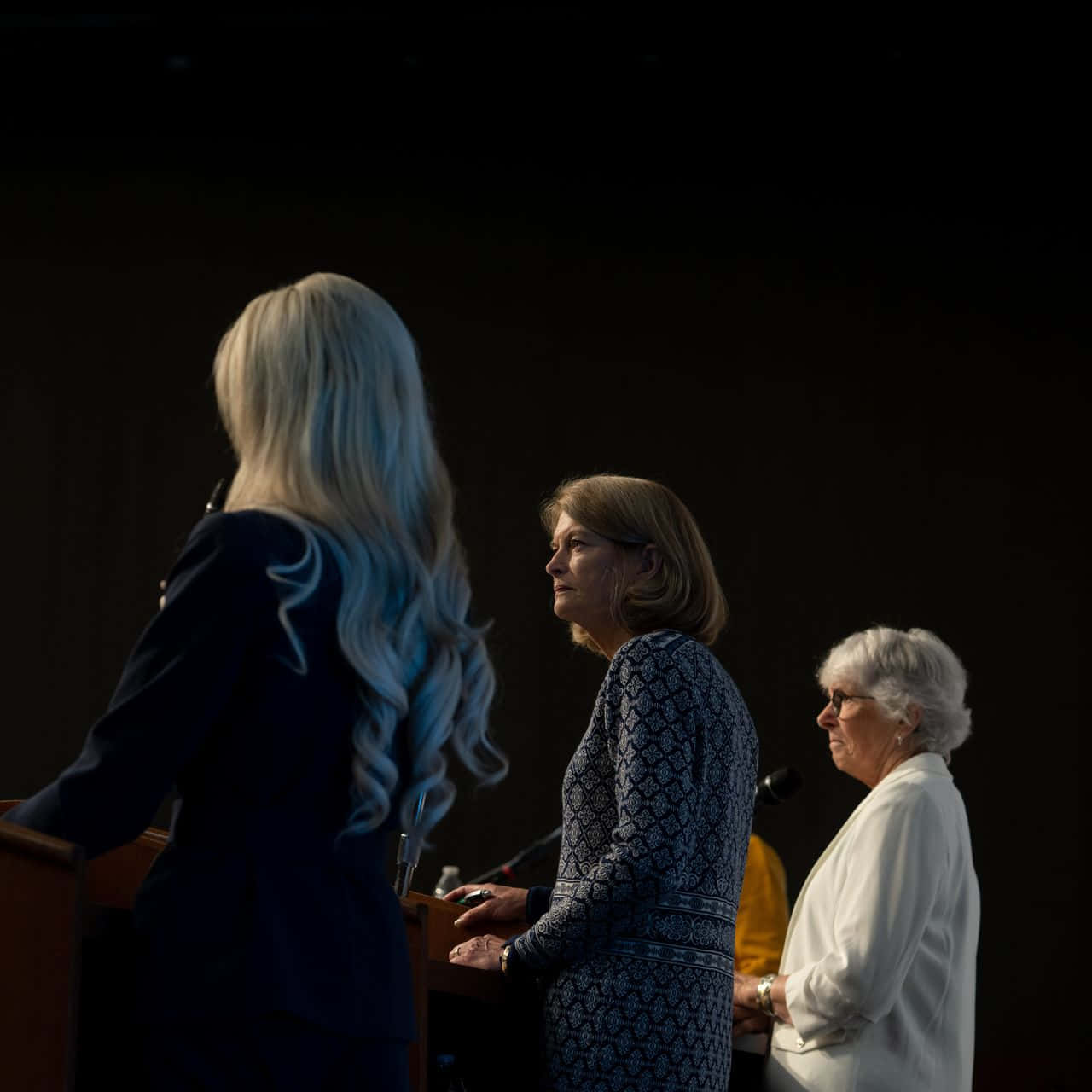 Lisa Murkowski Black Background