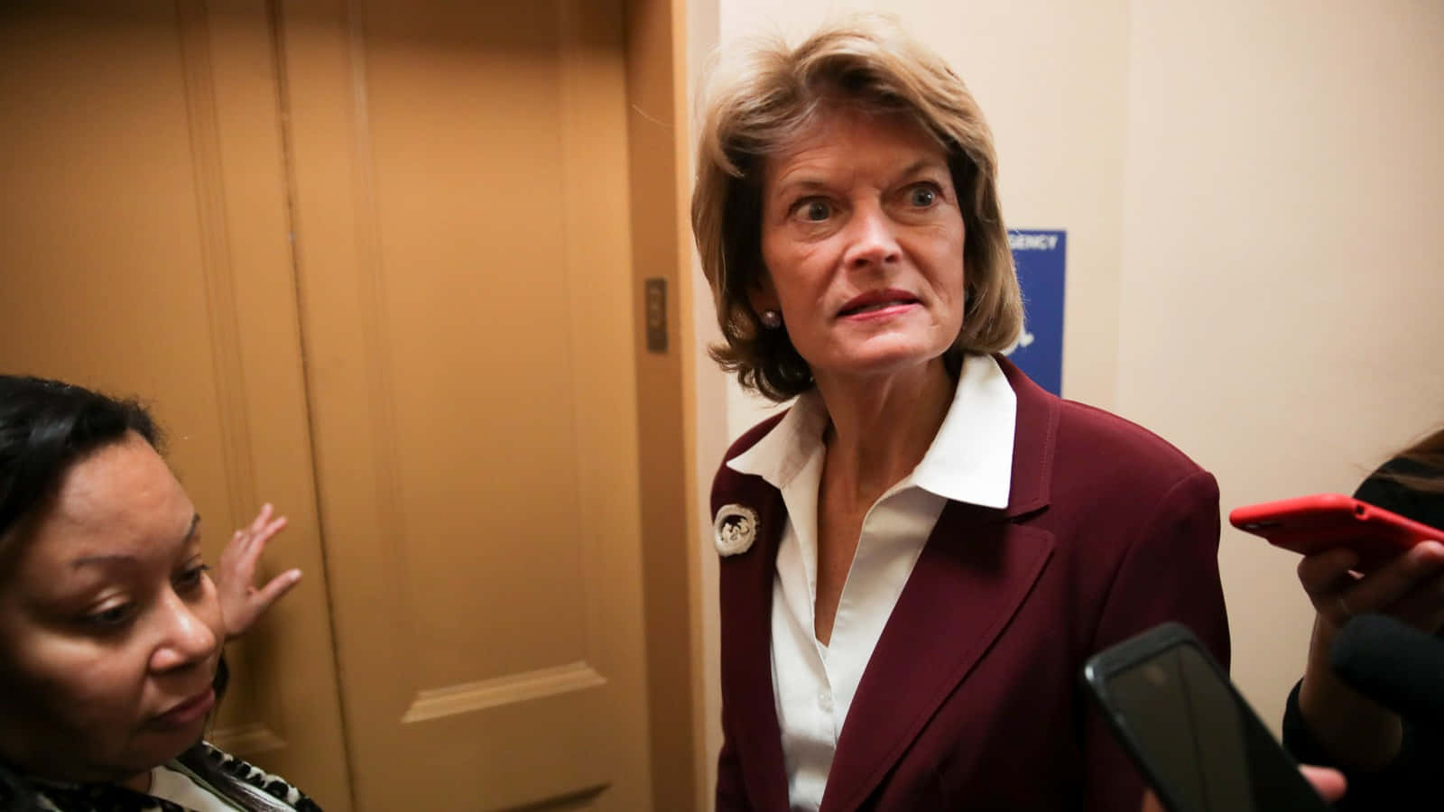 Lisa Murkowski Looking Away