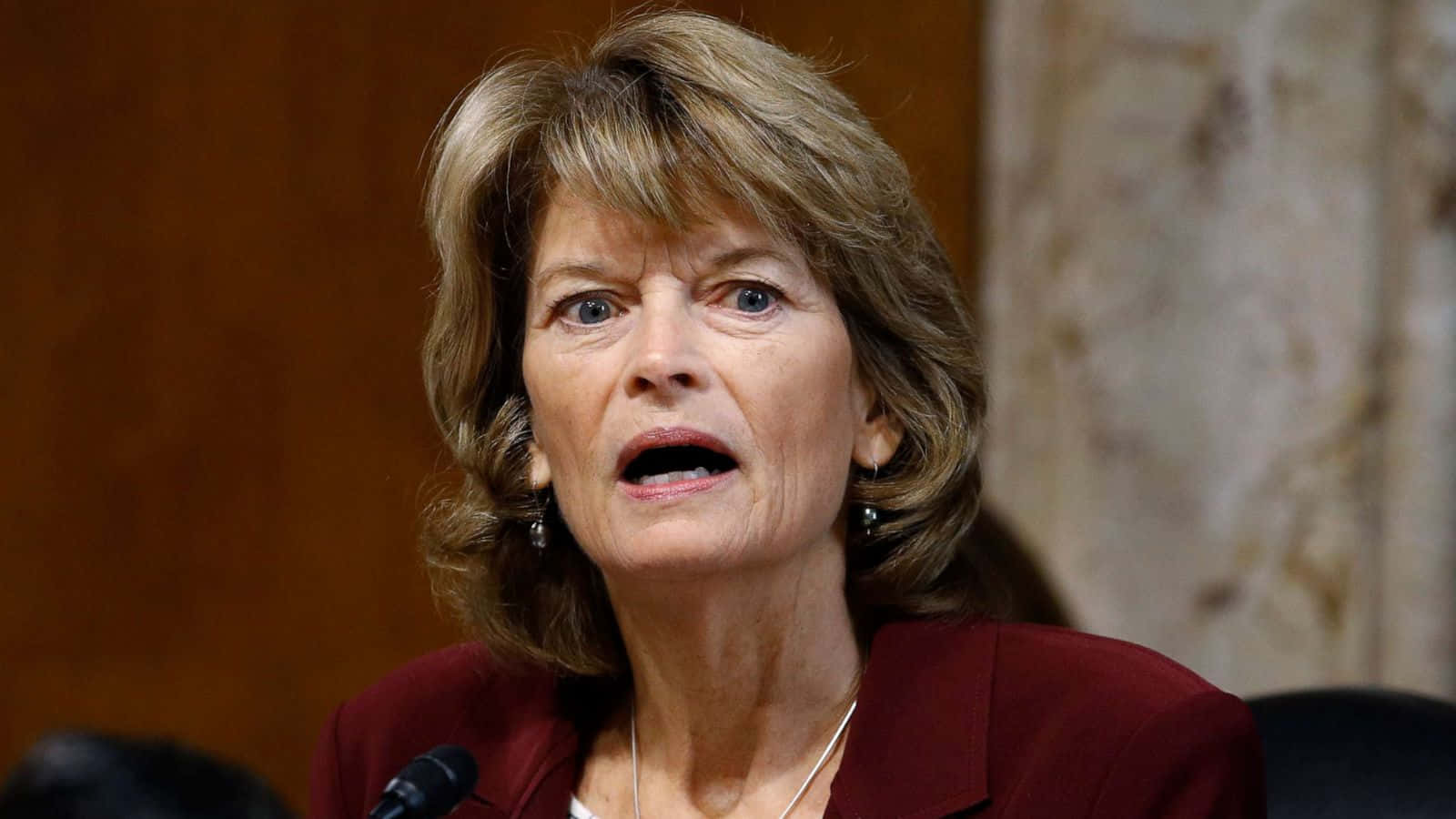Lisa Murkowski Marble Background Background