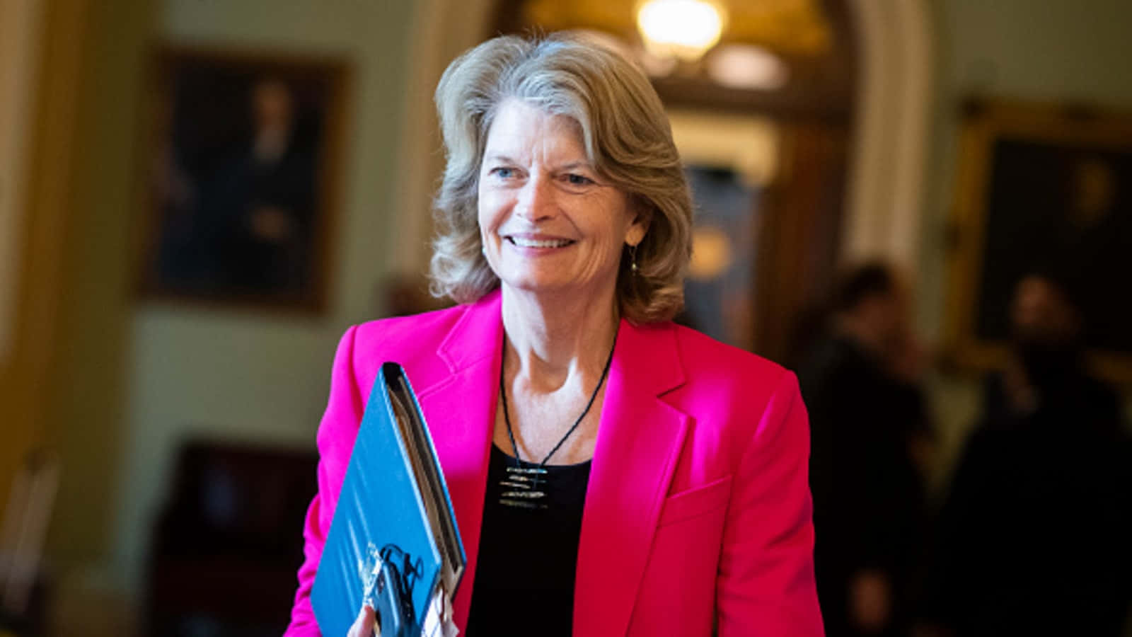 Lisa Murkowski, U.s. Senator, In A Smiling Pose