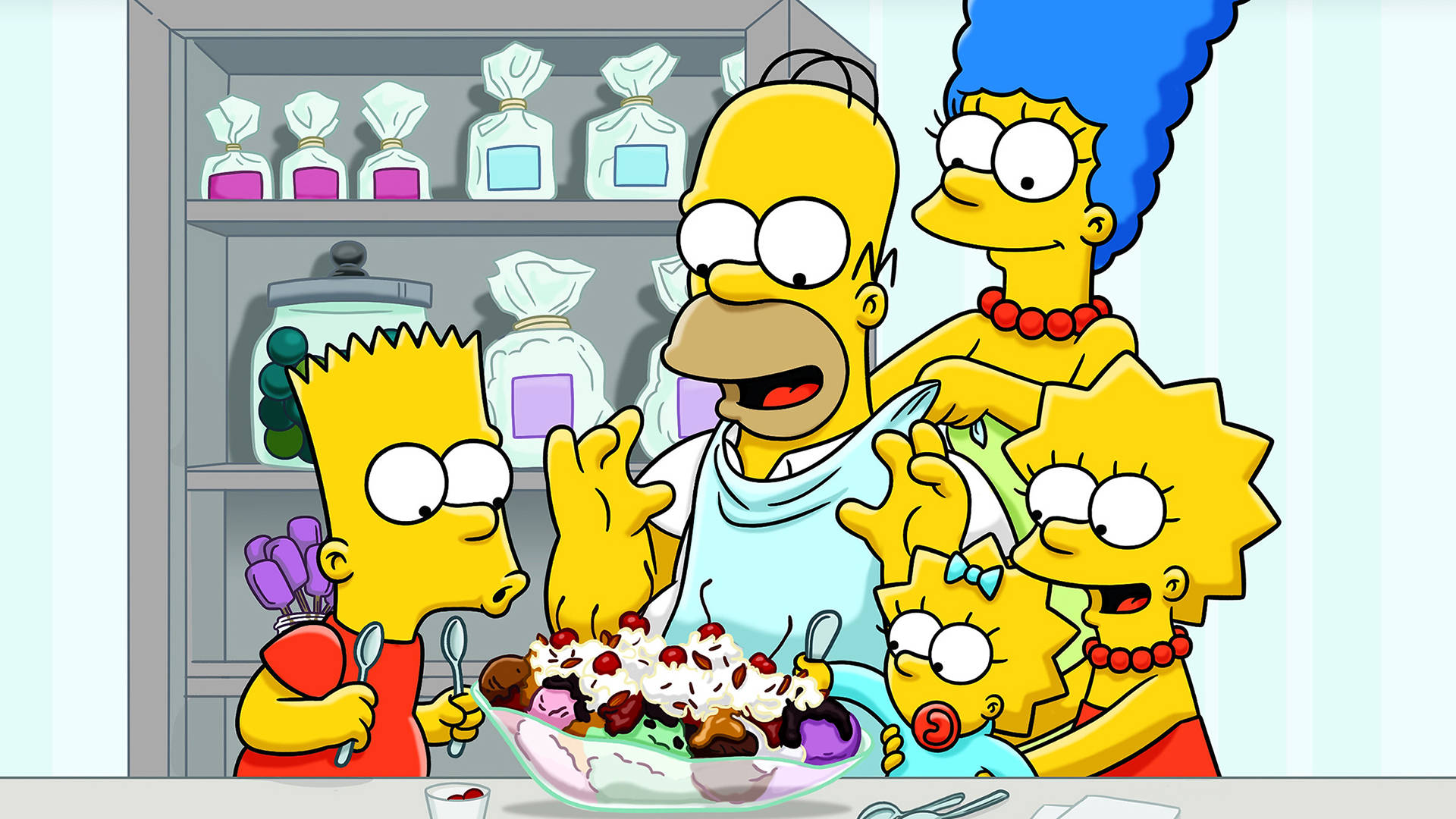 Lisa Simpson Ice Cream Sundae