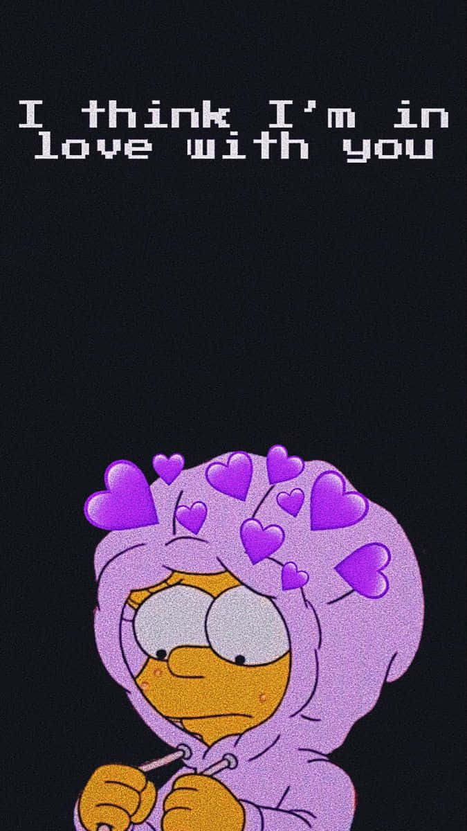 Lisa Simpson Love Confession Background