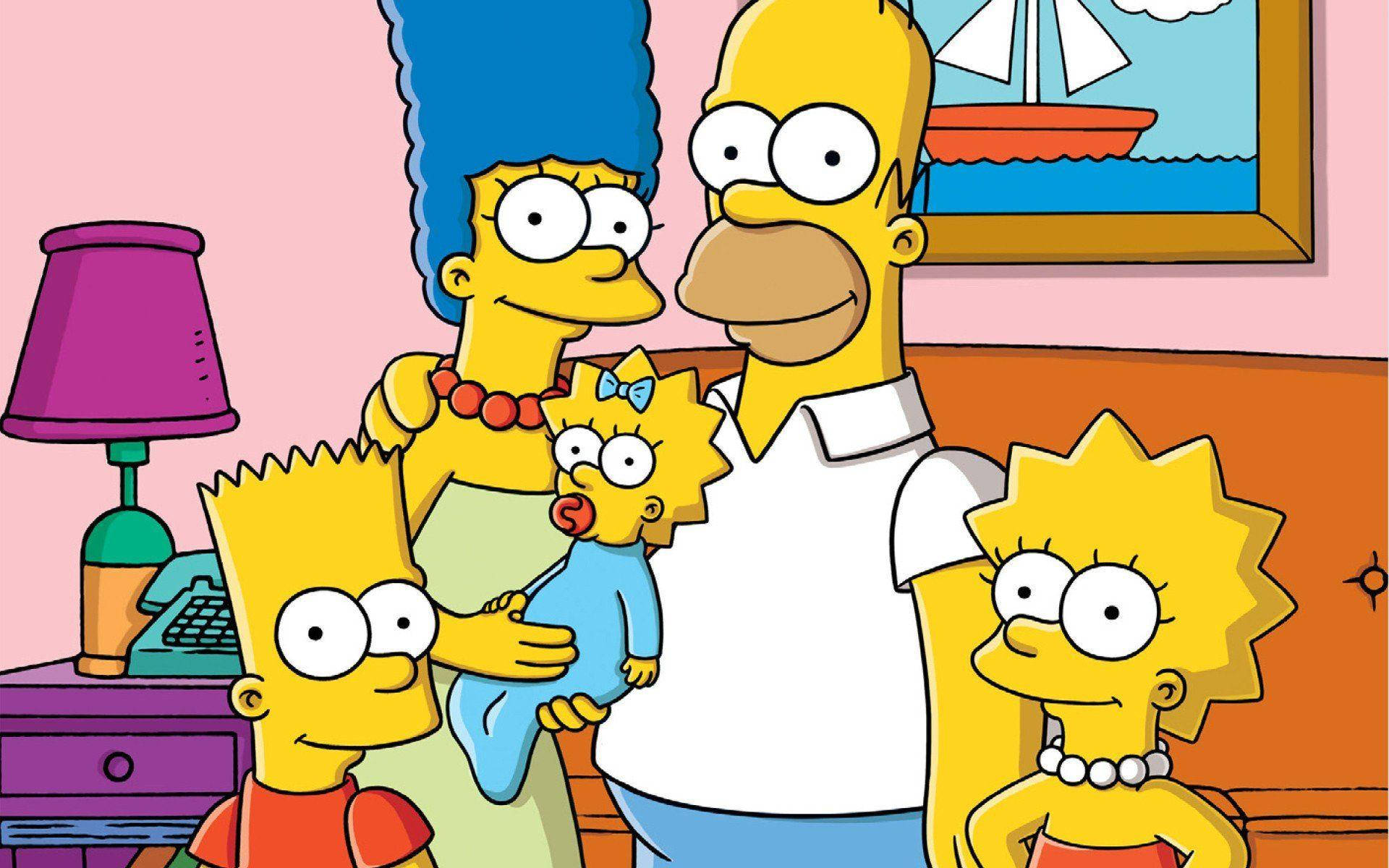 Lisa Simpson With Family Background